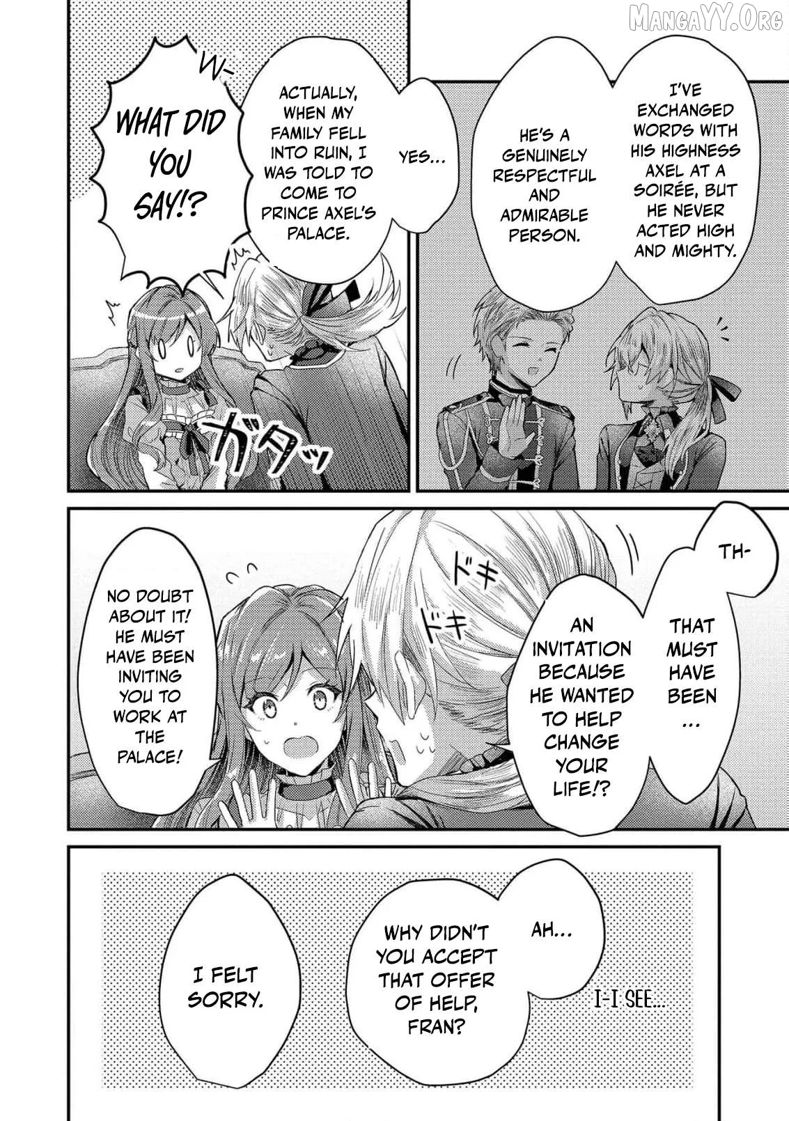 An Unexpectedly Sweet Engagement Between a Slime Duke and a Ruined Lady Chapter 11 page 9