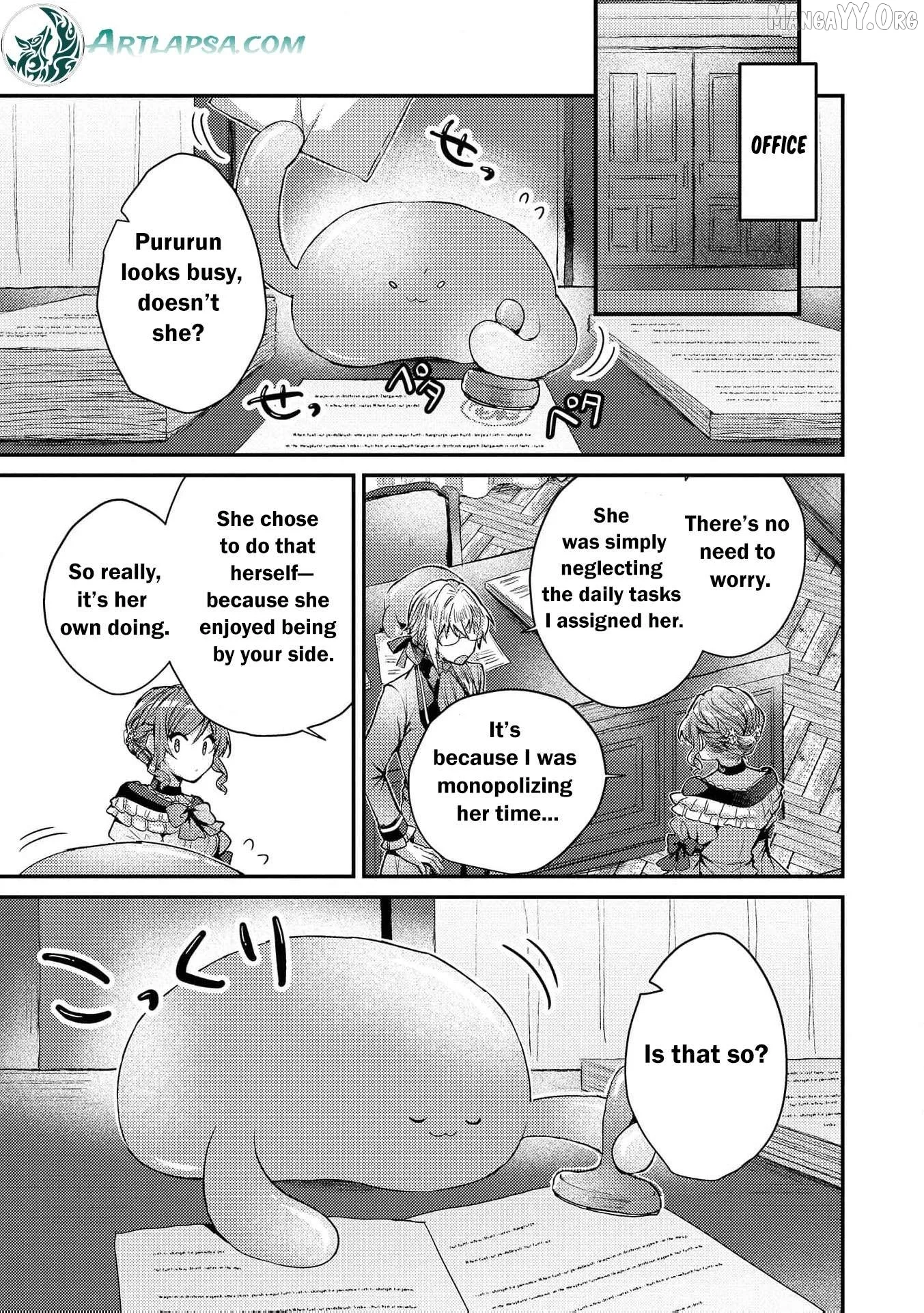An Unexpectedly Sweet Engagement Between a Slime Duke and a Ruined Lady Chapter 14 page 8