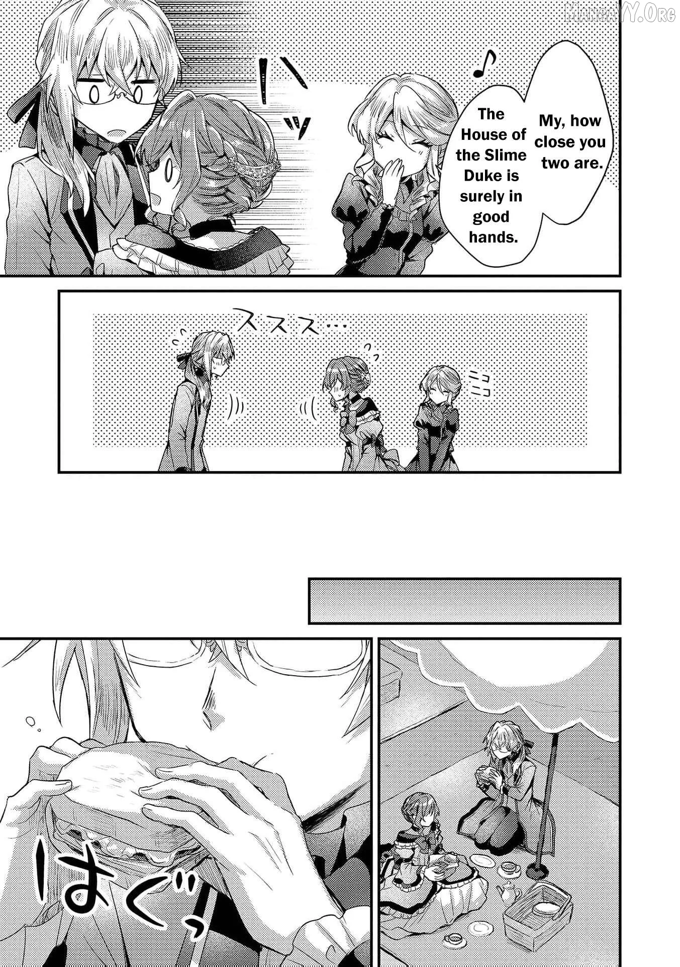 An Unexpectedly Sweet Engagement Between a Slime Duke and a Ruined Lady Chapter 14 page 32