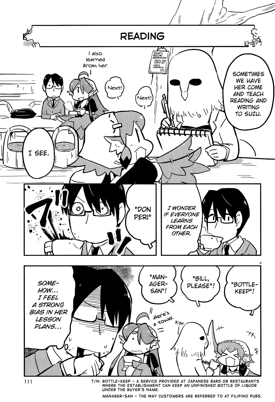 Bird Café! Chapter 13.5 page 3