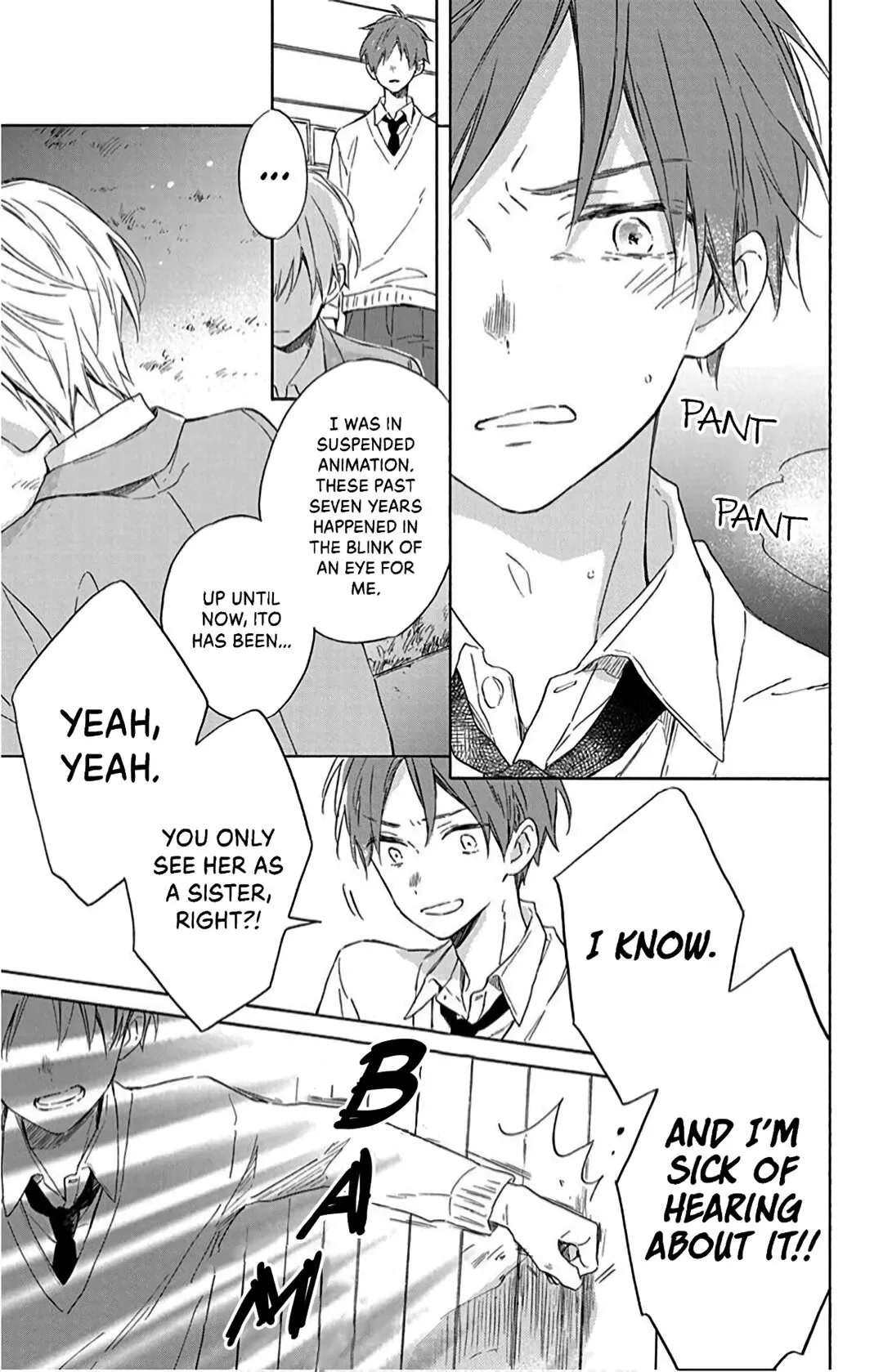 Kimi wa Haru ni Me o Samasu Chapter 16 page 17