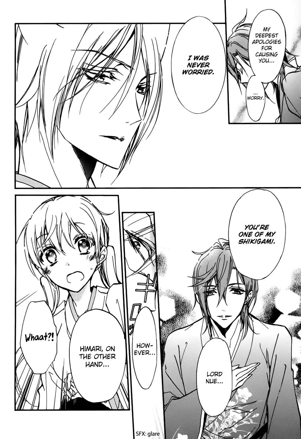 Momochi-san Chi no Ayakashi Ouji Chapter 17 page 37