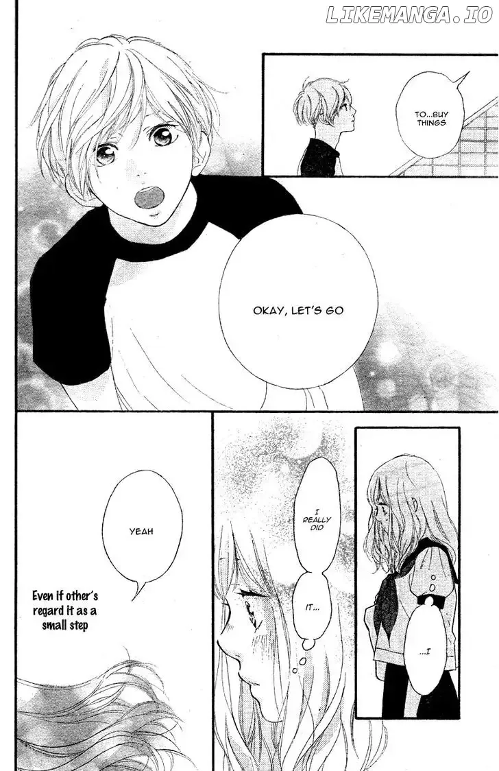 Omoi, Omoware, Furi, Furare Chapter 16 page 37