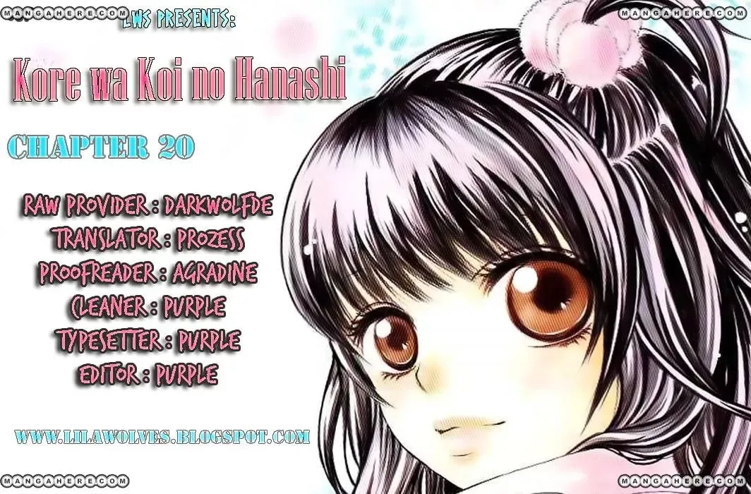 Kore wa Koi no Hanashi Chapter 20 page 1