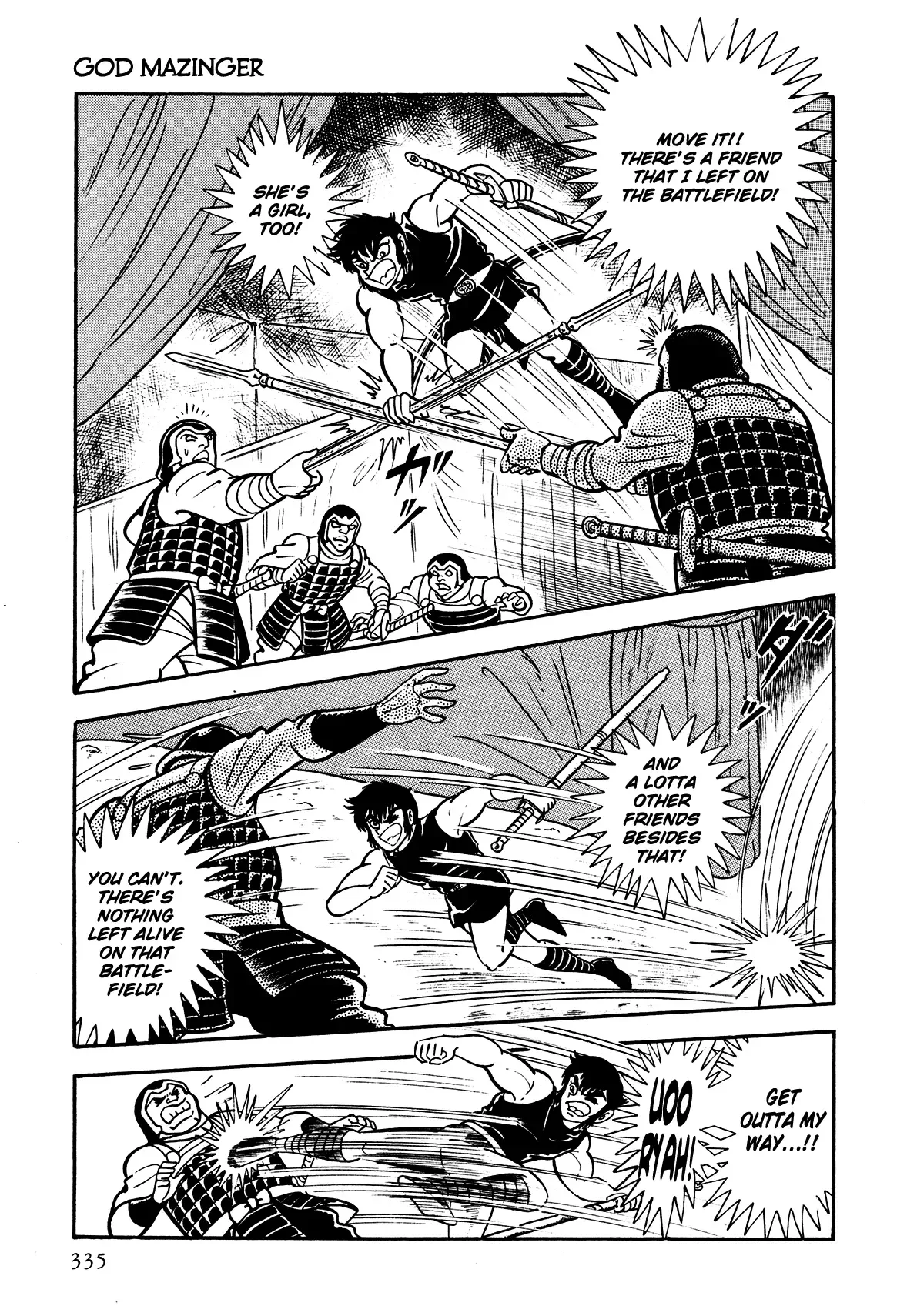God Mazinger Chapter 8 page 33