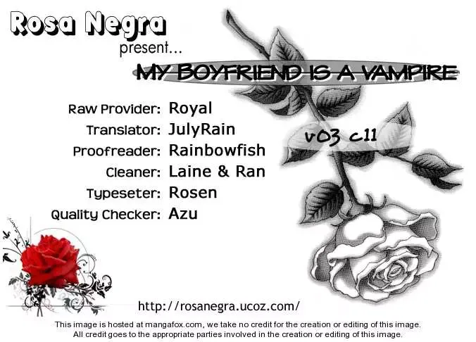 My Boyfriend​ is a​ Vampire Chapter 11 page 1