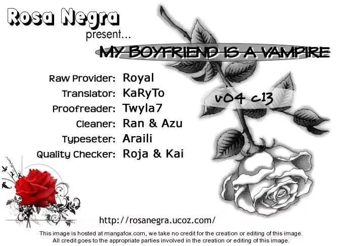 My Boyfriend is a Vampire Chapter 13 page 1