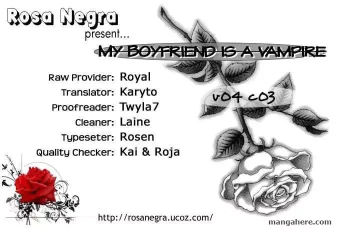 My Boyfriend is a Vampire Chapter 15 page 1