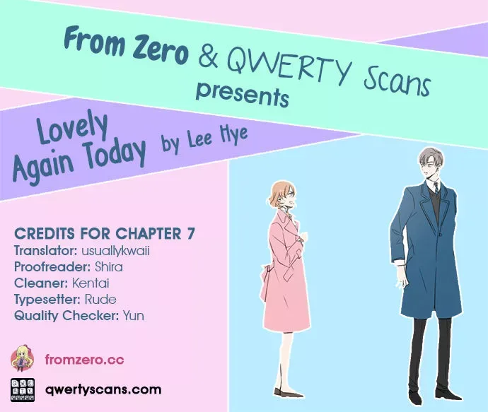 Lovely Again Today Chapter 7 page 1