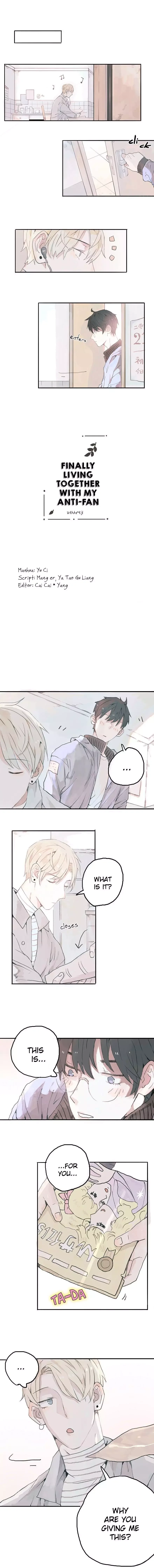 Finally Living Together with my Anti-Fan Chapter 12 page 1