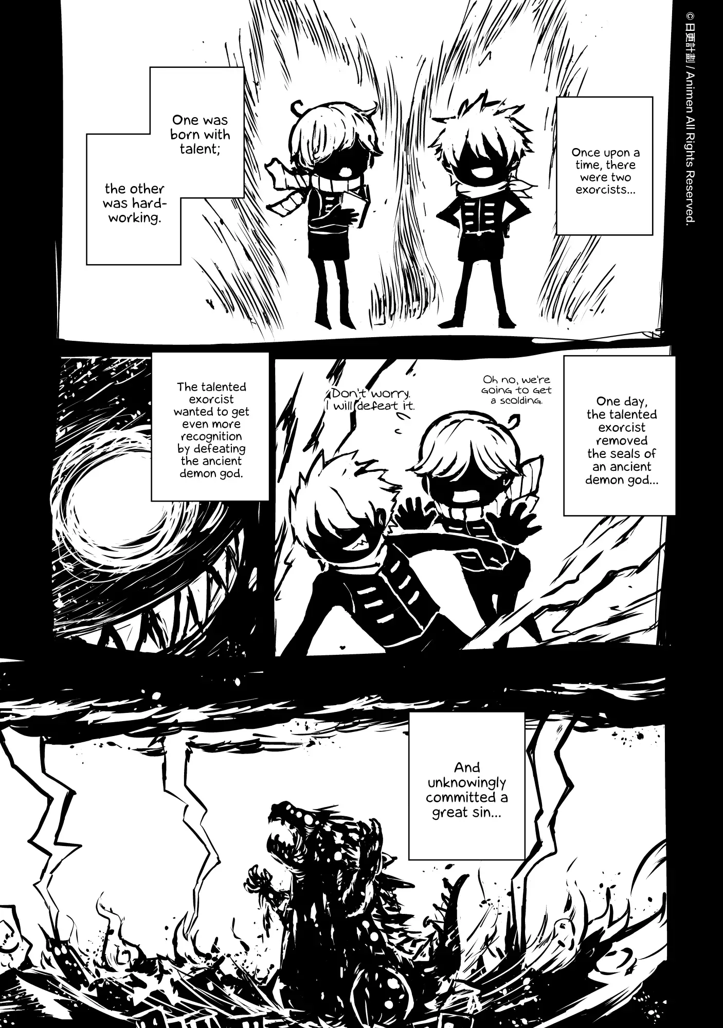 The Girl With Horns Chapter 9 page 1