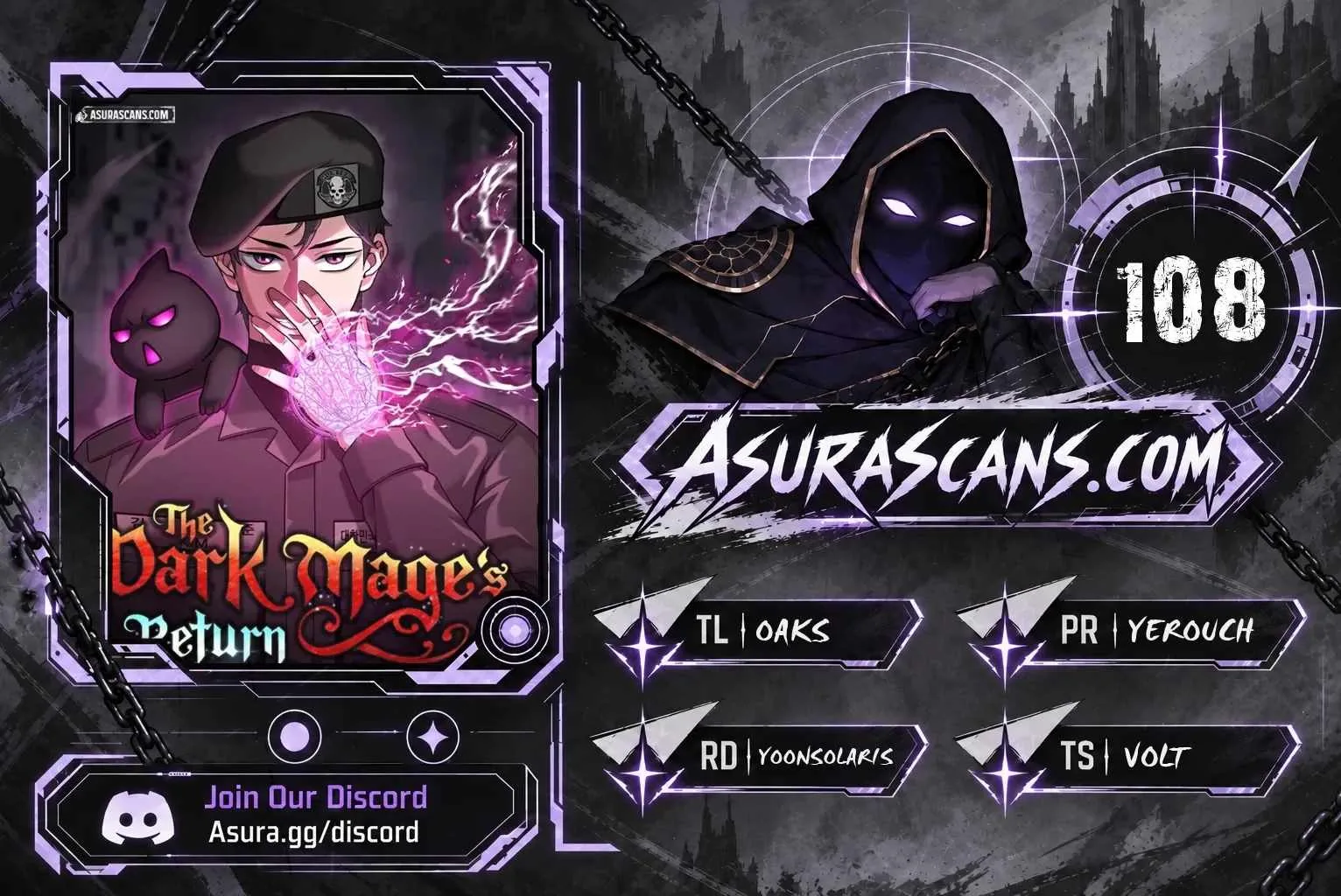 The Dark Mage’s Return to Enlistment Chapter 108 page 1