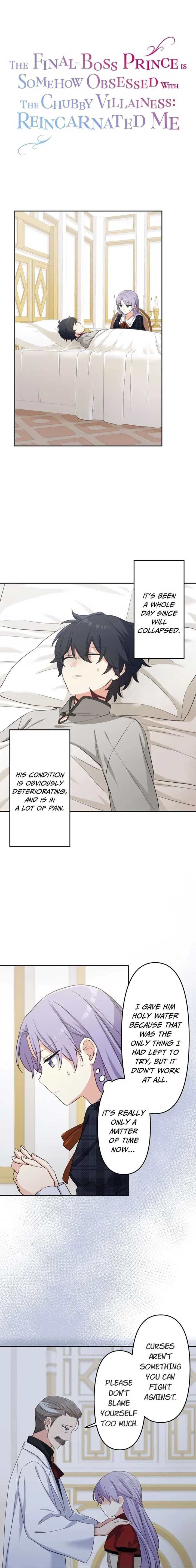 The Final-Boss Prince is Somehow Obsessed with the Chubby Villainess: Reincarnated Me Chapter 16 page 2