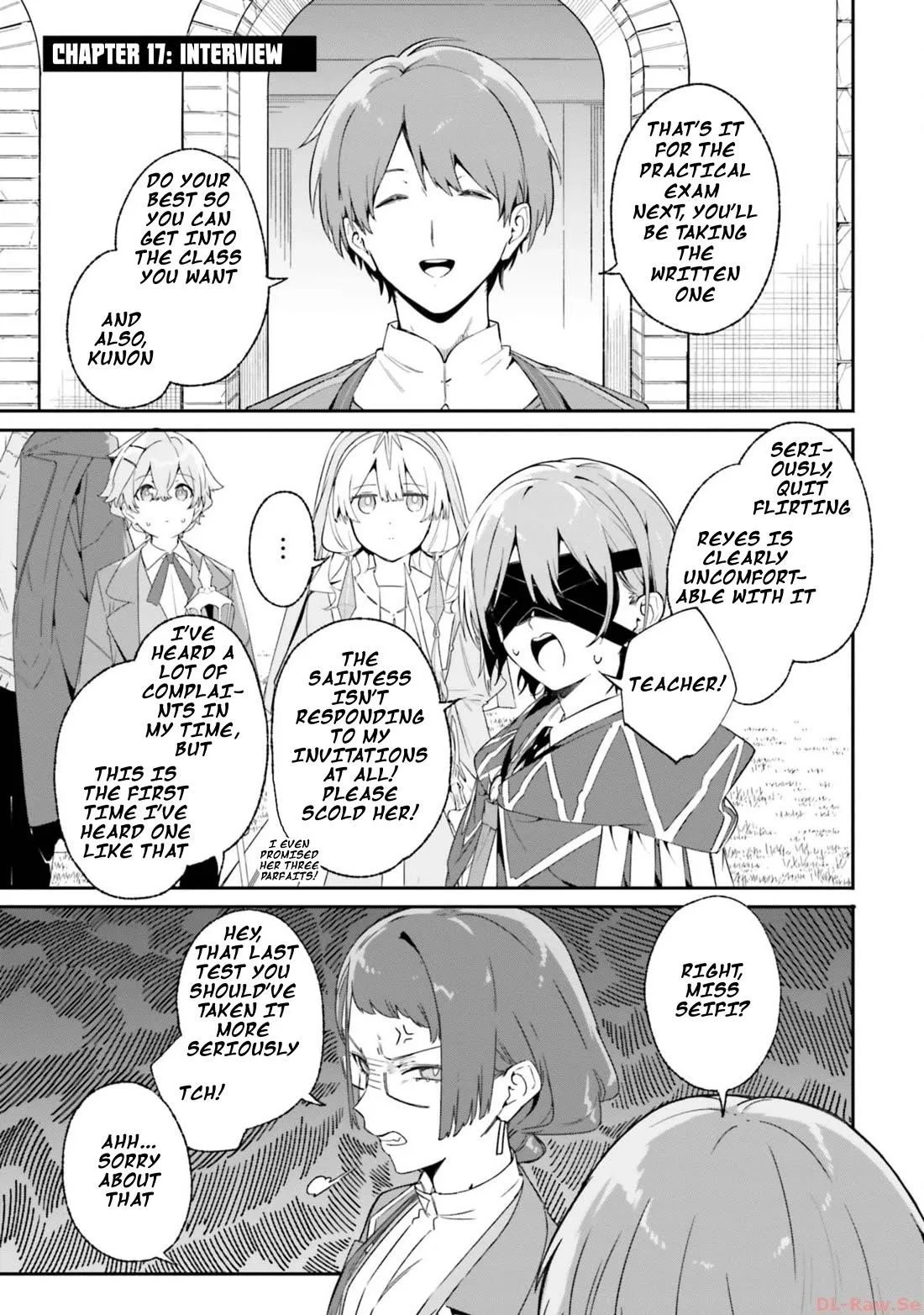 Kunon the Sorcerer Can See Through Chapter 17 page 1
