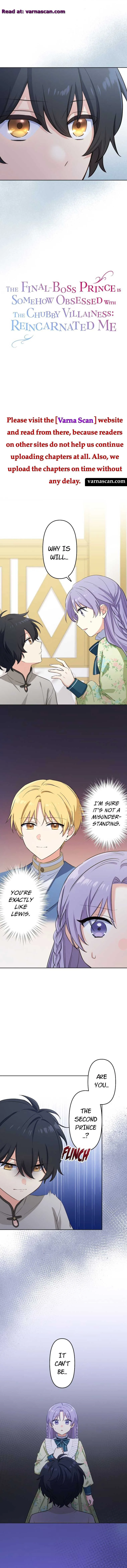 The Final-Boss Prince is Somehow Obsessed with the Chubby Villainess: Reincarnated Me Chapter 17 page 3