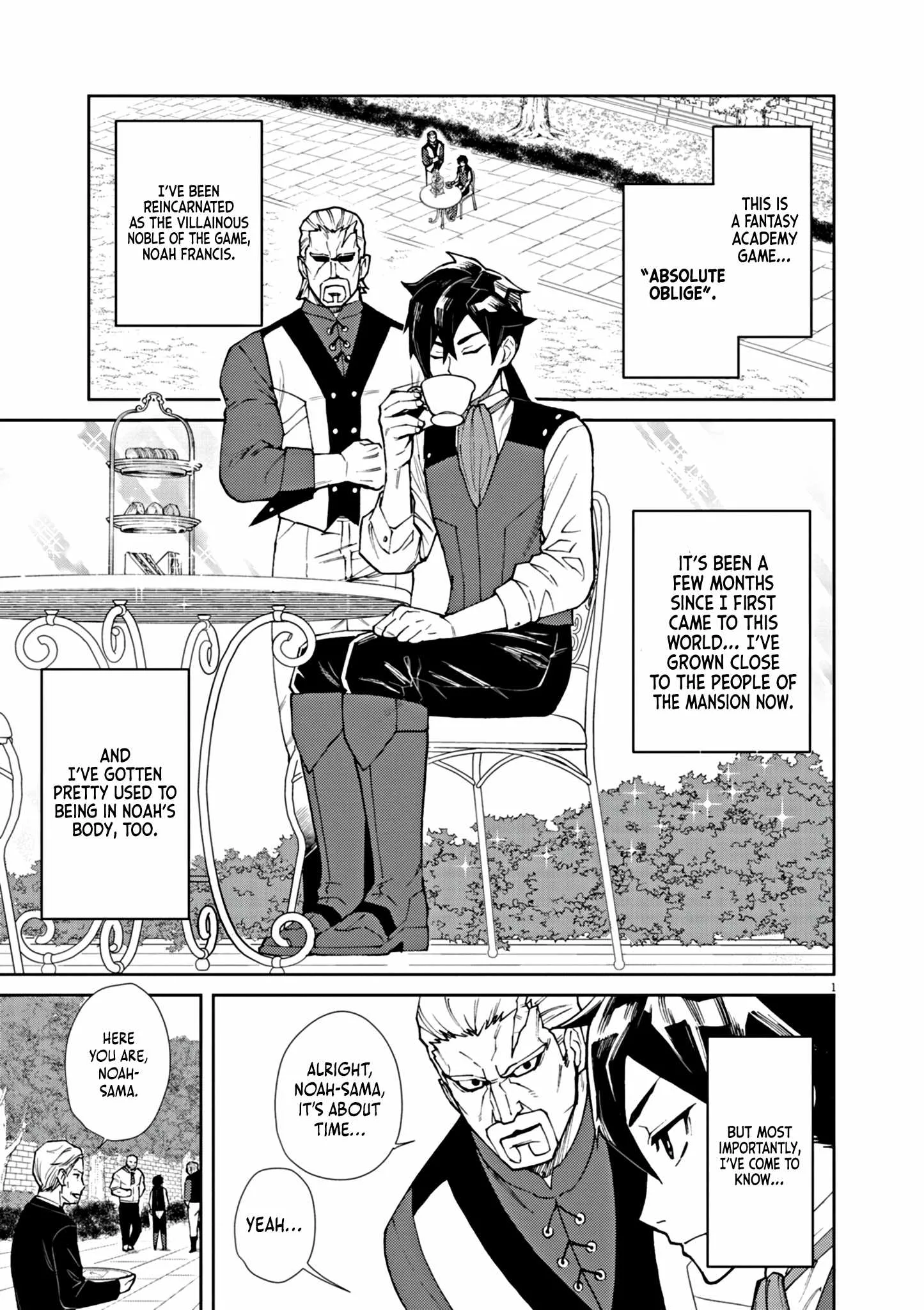 I Was Reincarnated as an Evil Noble in a Game and Became Unparalleled With My Overpowered Muscles Chapter 2 page 2