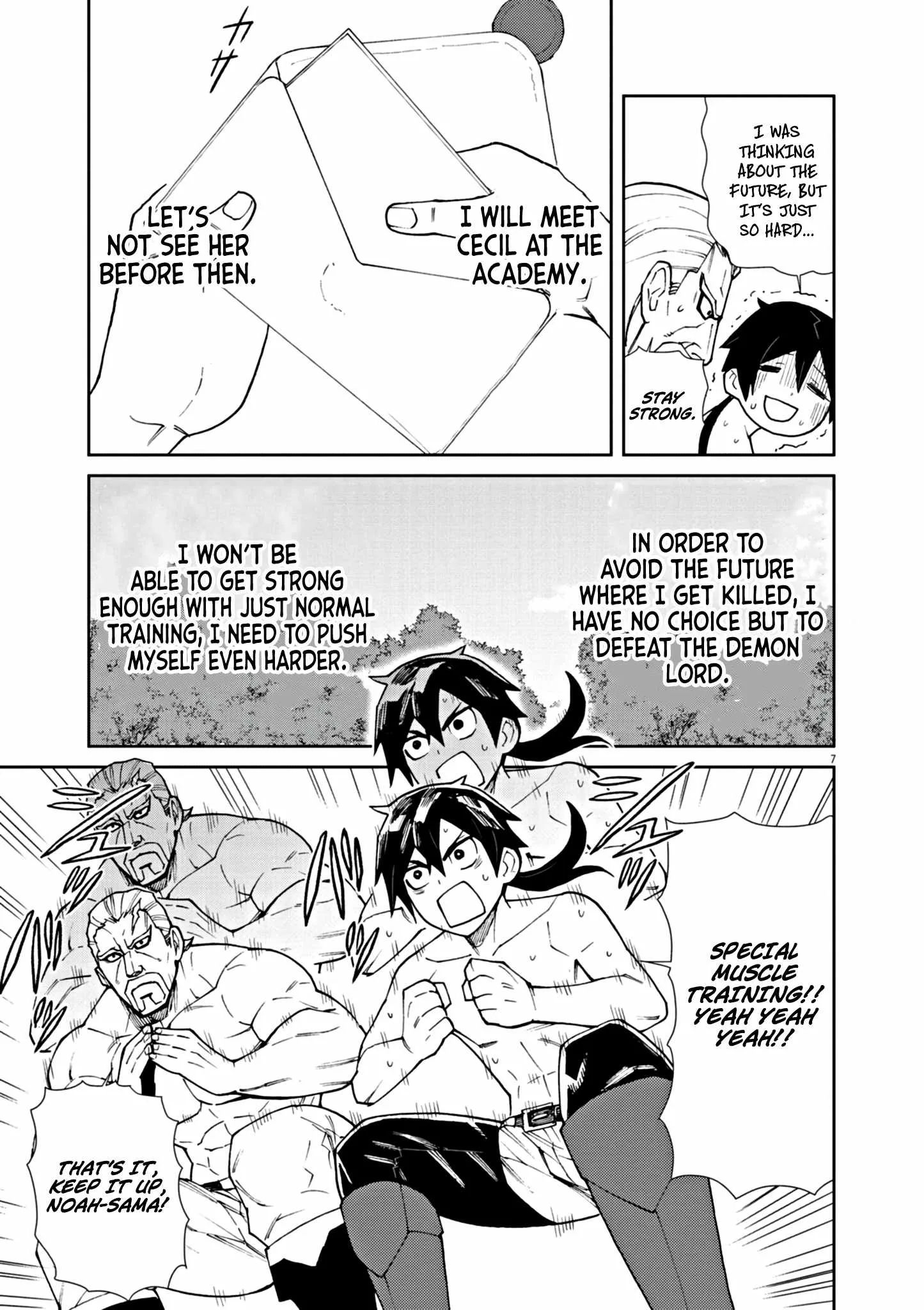 I Was Reincarnated as an Evil Noble in a Game and Became Unparalleled With My Overpowered Muscles Chapter 2 page 8