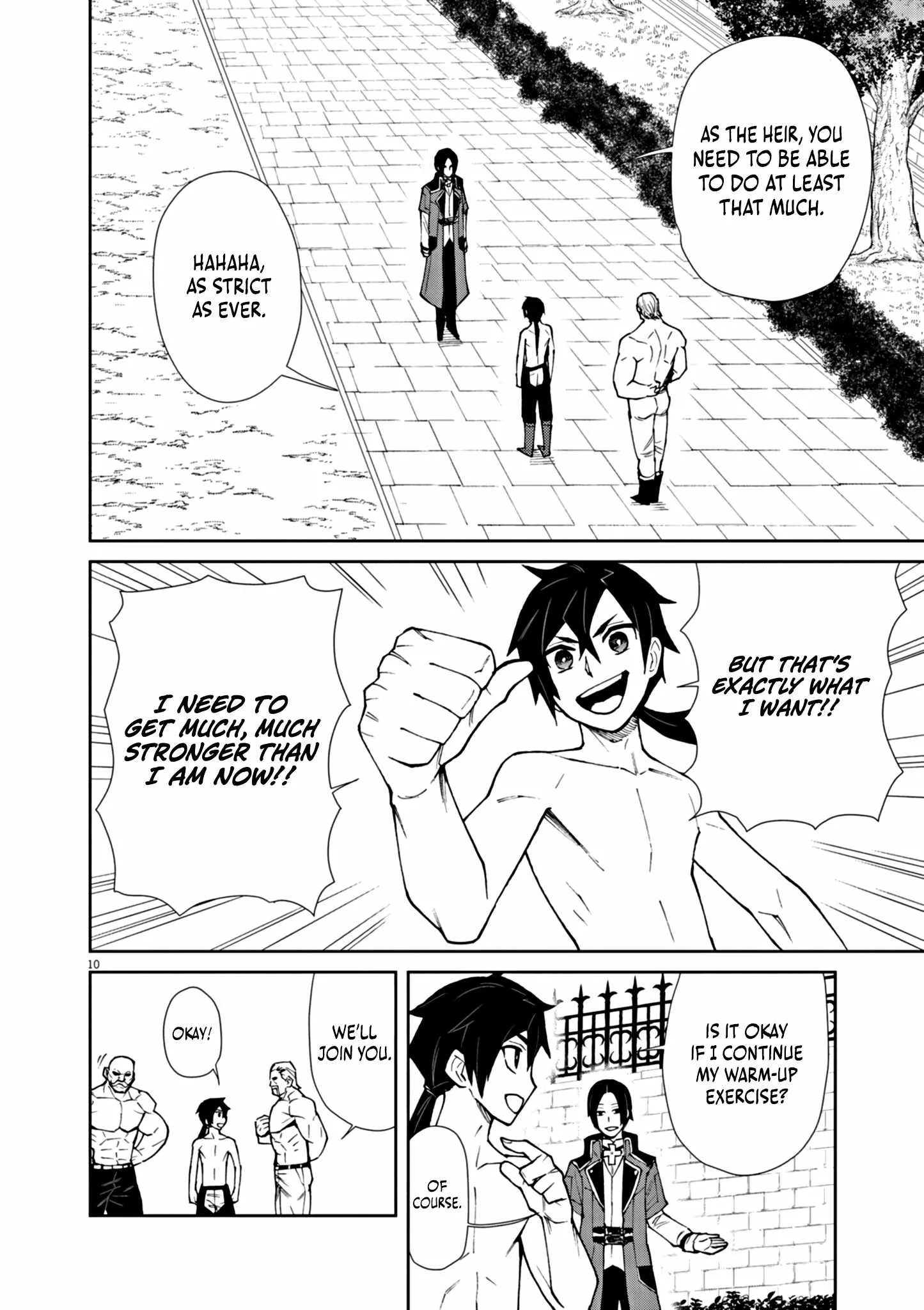 I Was Reincarnated as an Evil Noble in a Game and Became Unparalleled With My Overpowered Muscles Chapter 2 page 11