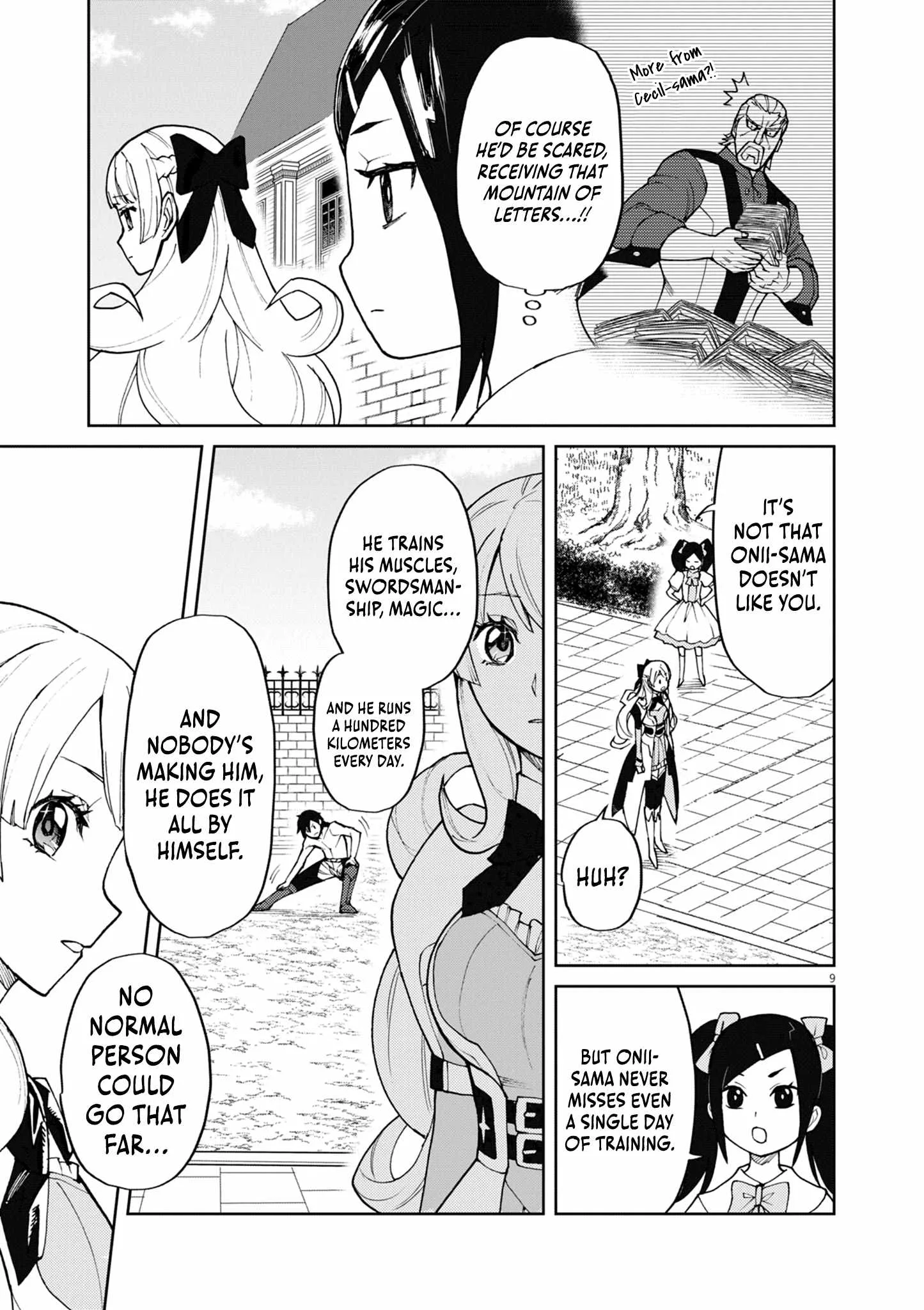 I Was Reincarnated as an Evil Noble in a Game and Became Unparalleled With My Overpowered Muscles Chapter 9 page 9