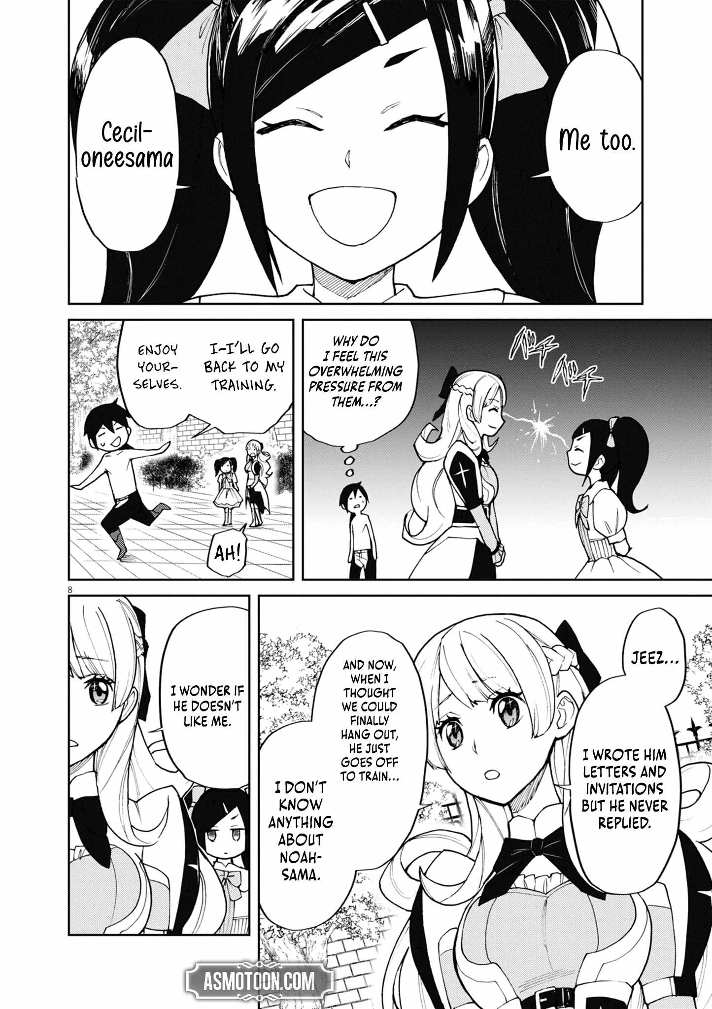 I Was Reincarnated as an Evil Noble in a Game and Became Unparalleled With My Overpowered Muscles Chapter 9 page 8