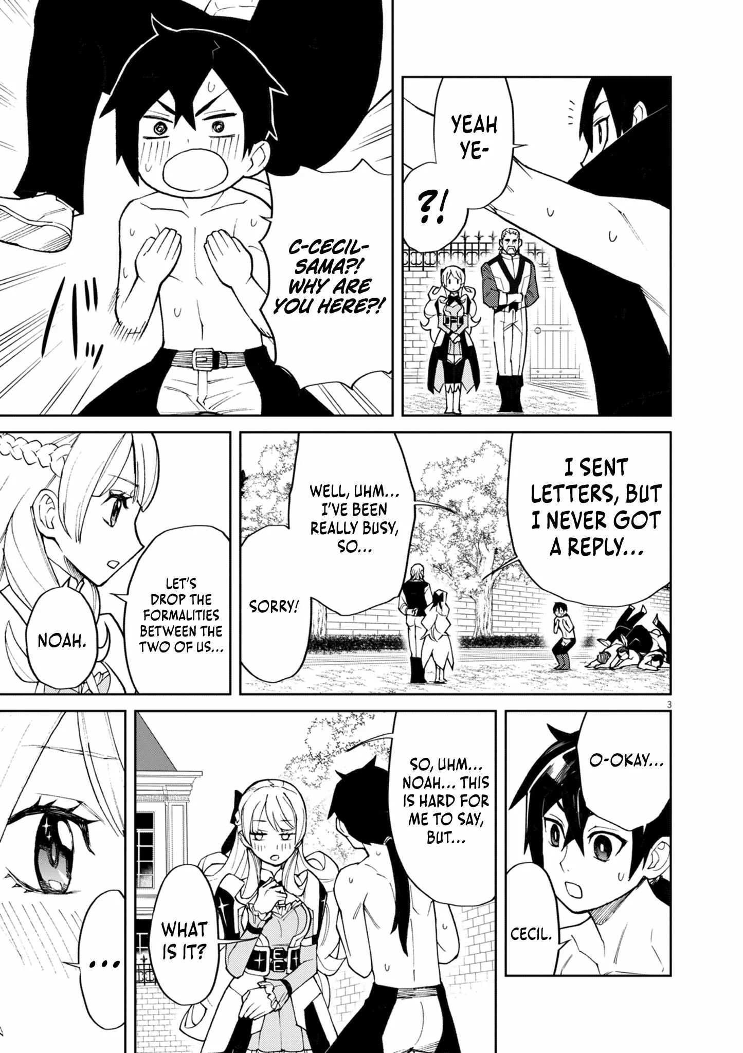 I Was Reincarnated as an Evil Noble in a Game and Became Unparalleled With My Overpowered Muscles Chapter 9 page 3