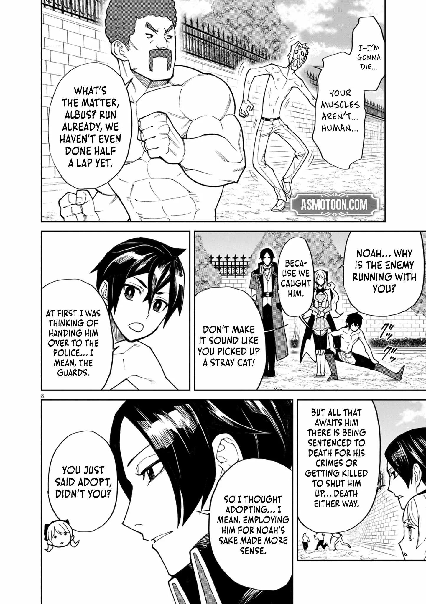 I Was Reincarnated as an Evil Noble in a Game and Became Unparalleled With My Overpowered Muscles Chapter 12 page 9