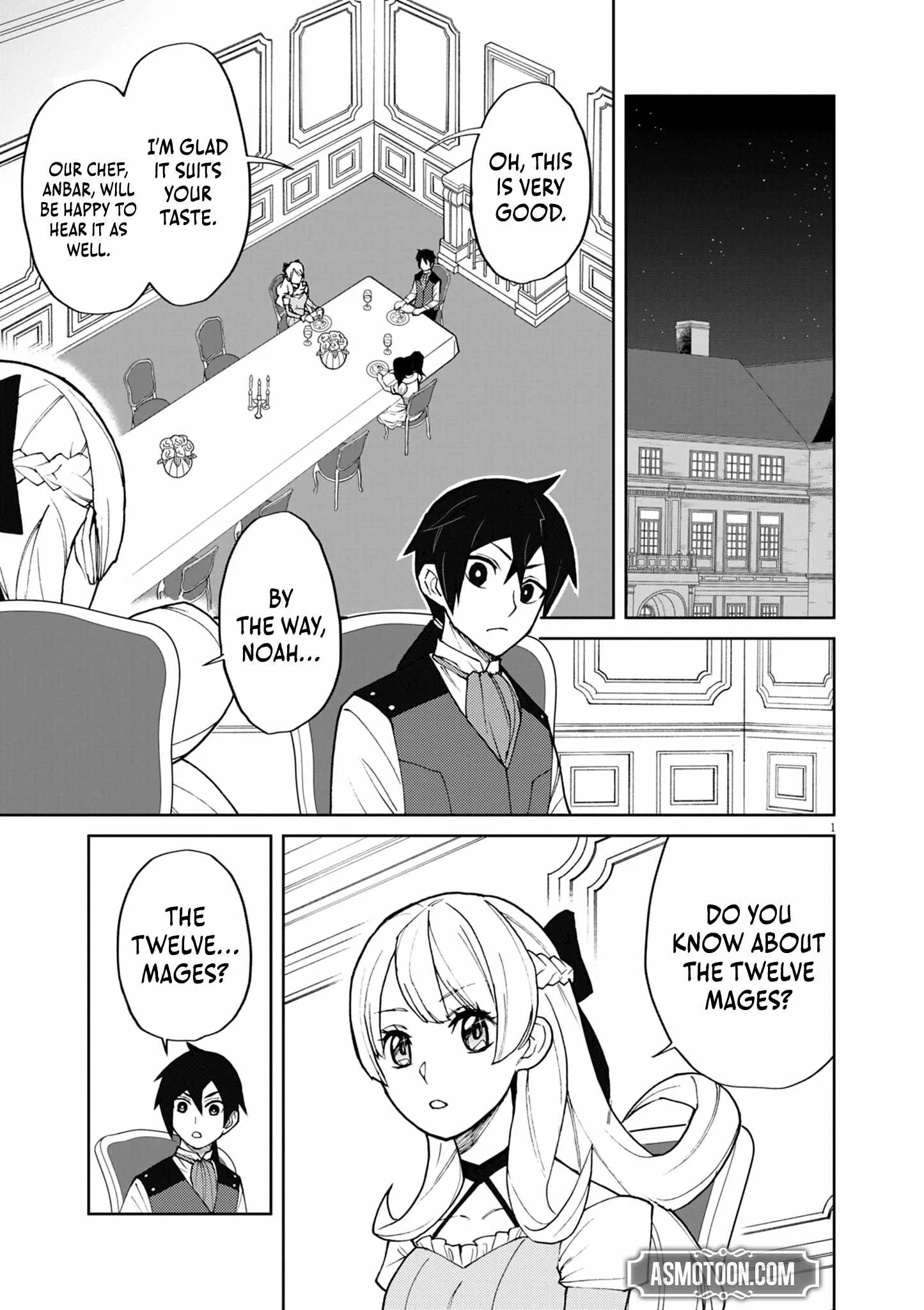 I Was Reincarnated as an Evil Noble in a Game and Became Unparalleled With My Overpowered Muscles Chapter 10 page 1