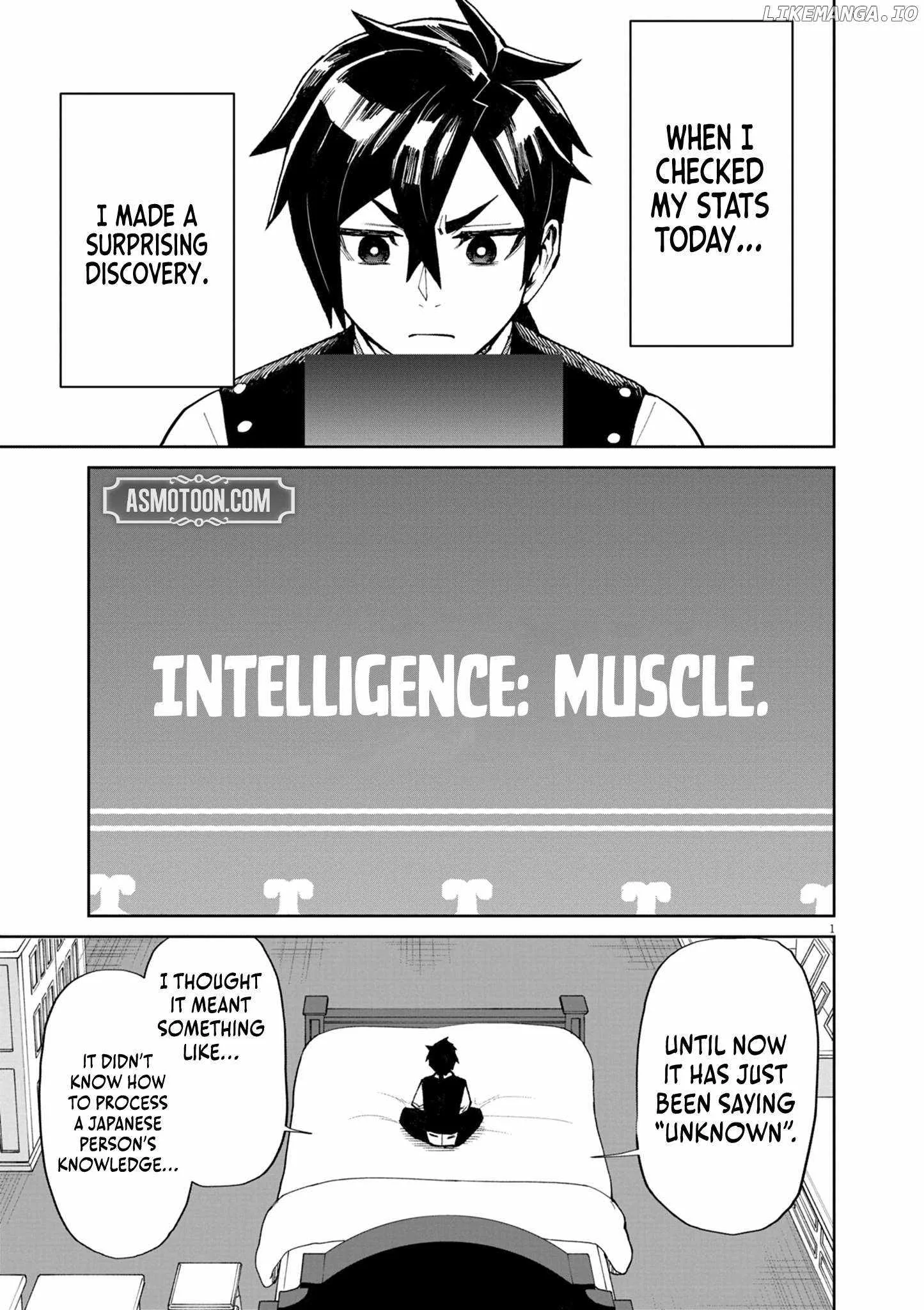 I Was Reincarnated as an Evil Noble in a Game and Became Unparalleled With My Overpowered Muscles Chapter 14 page 1