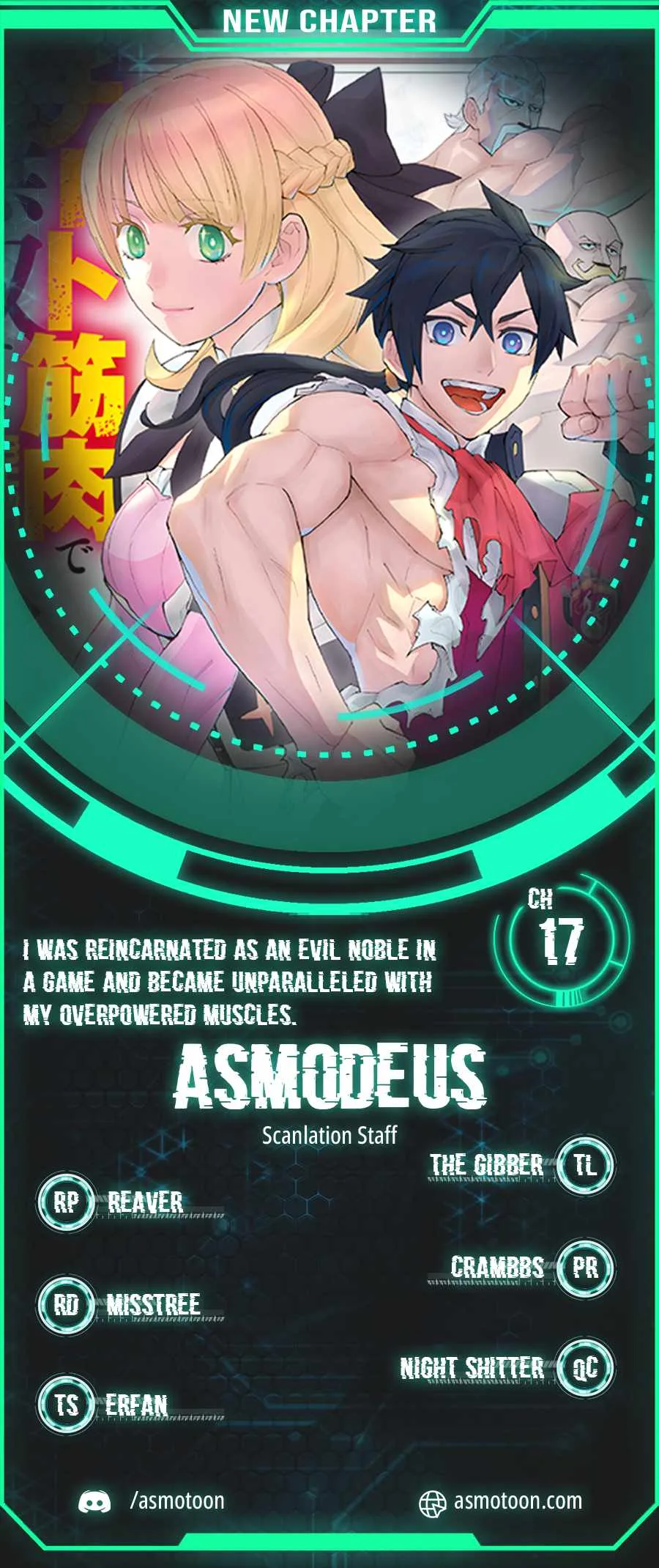 I Was Reincarnated as an Evil Noble in a Game and Became Unparalleled With My Overpowered Muscles Chapter 17 page 1
