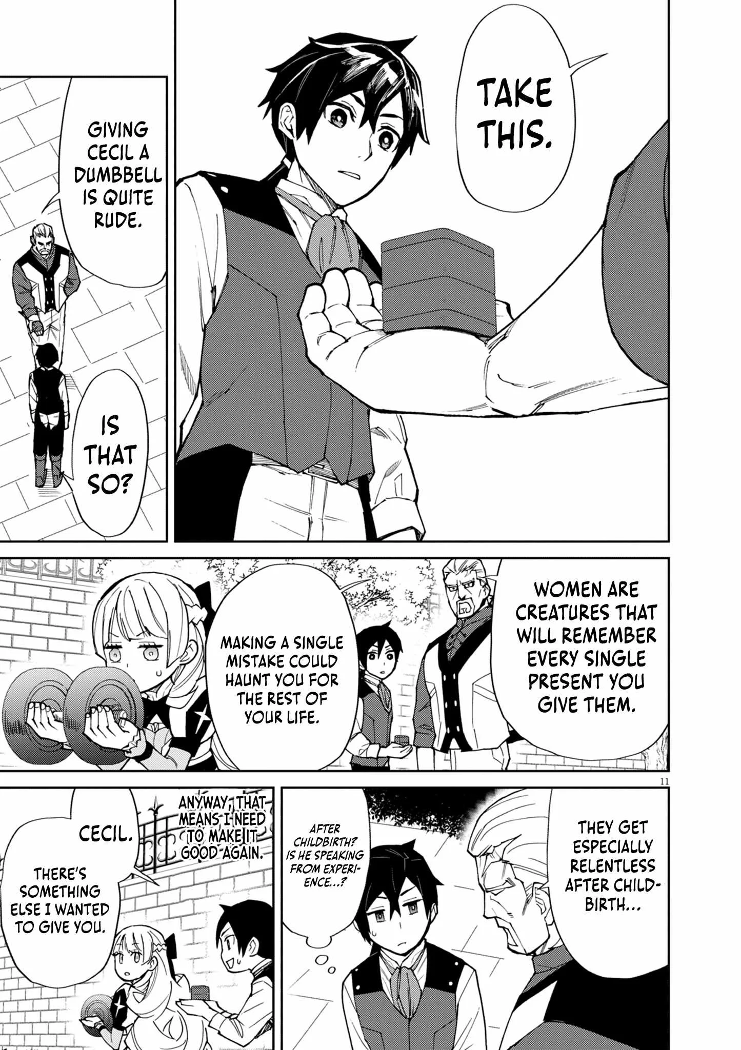 I Was Reincarnated as an Evil Noble in a Game and Became Unparalleled With My Overpowered Muscles Chapter 13 page 11