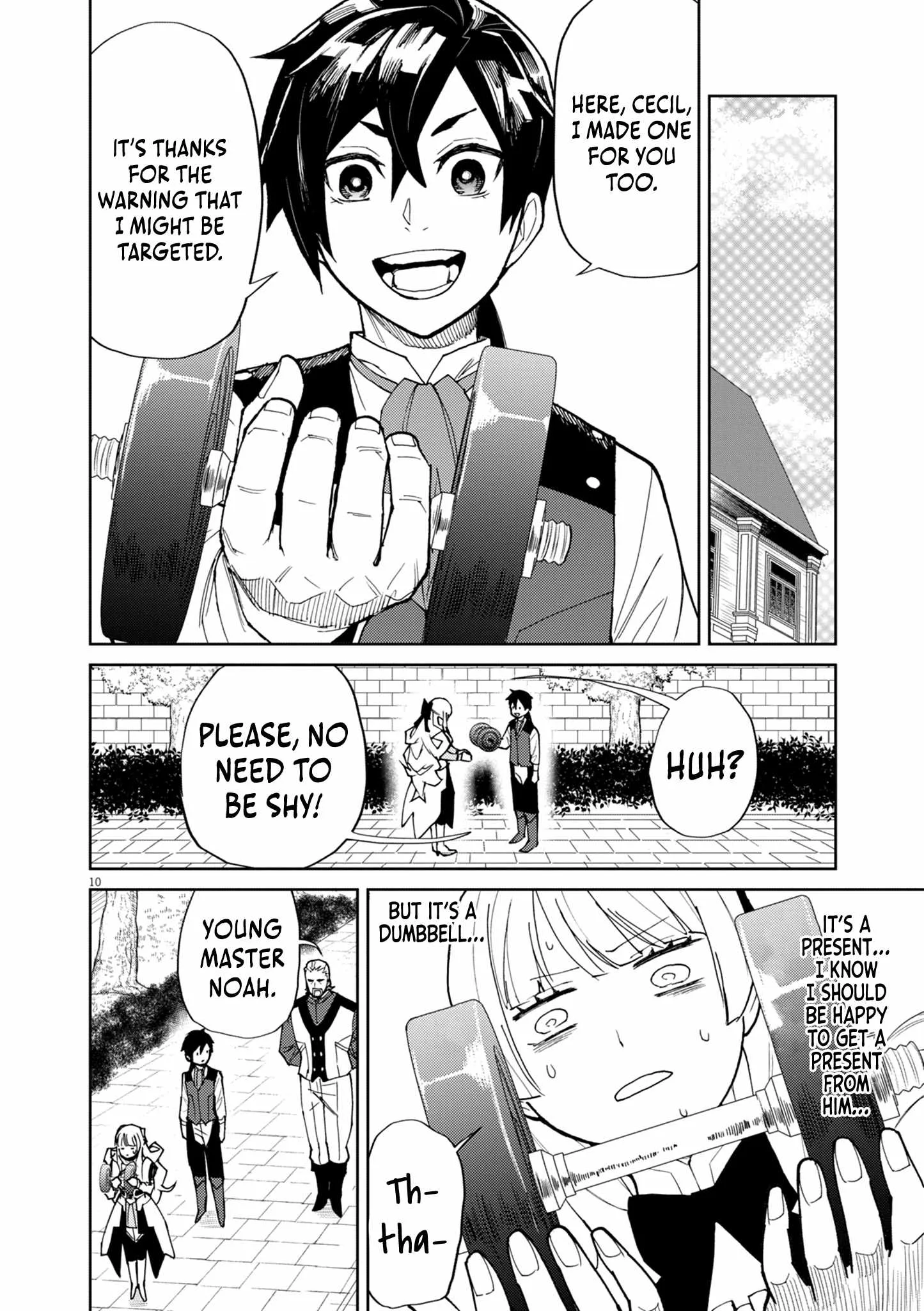 I Was Reincarnated as an Evil Noble in a Game and Became Unparalleled With My Overpowered Muscles Chapter 13 page 10