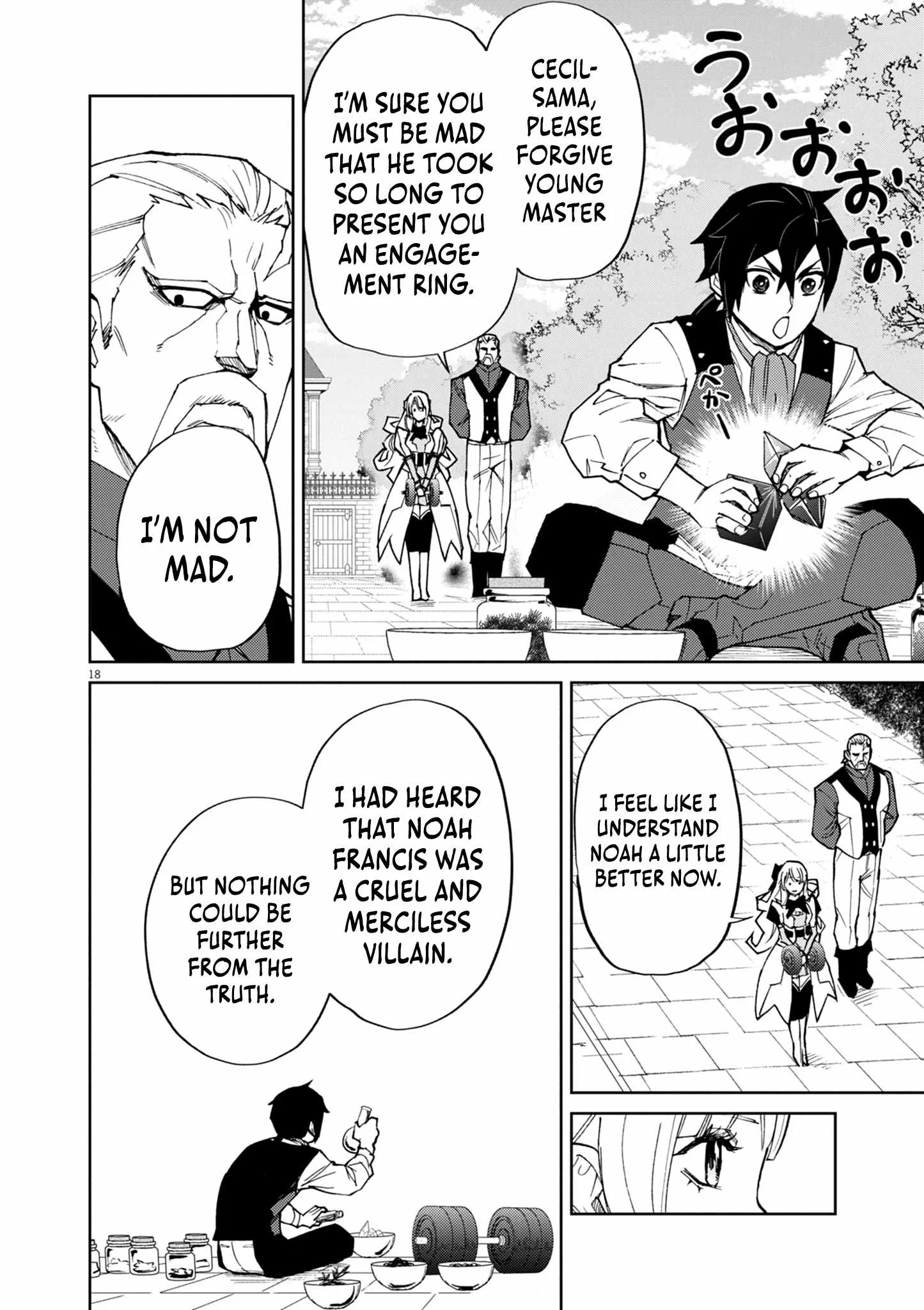 I Was Reincarnated as an Evil Noble in a Game and Became Unparalleled With My Overpowered Muscles Chapter 13 page 18