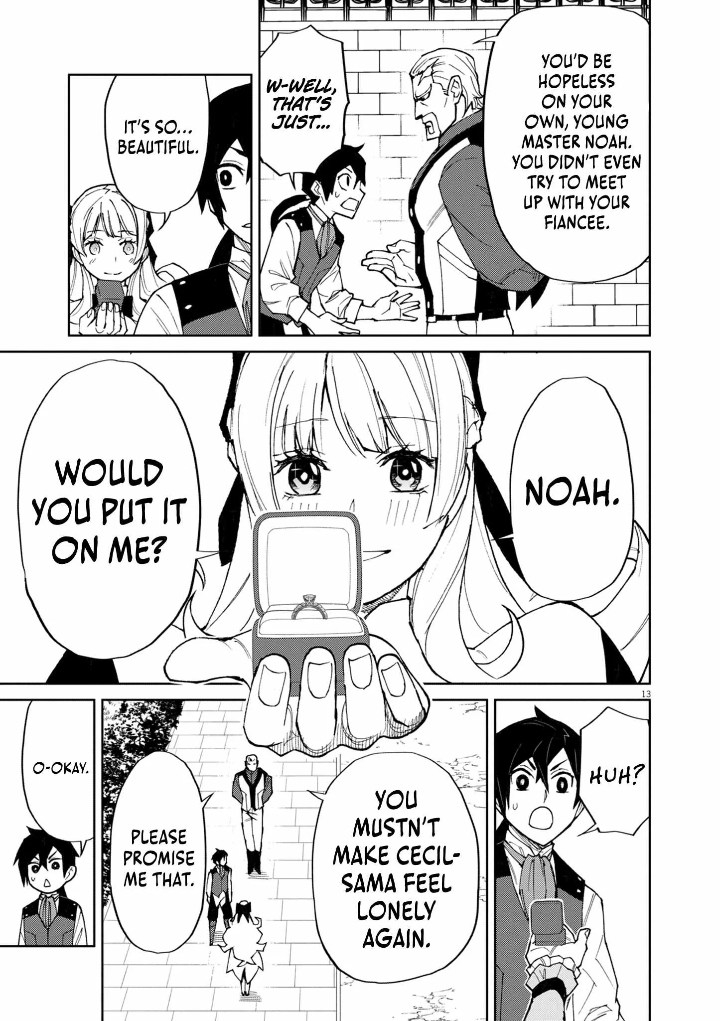 I Was Reincarnated as an Evil Noble in a Game and Became Unparalleled With My Overpowered Muscles Chapter 13 page 13