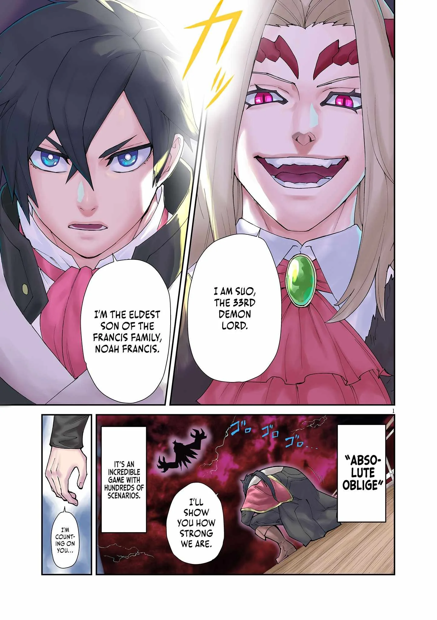 I Was Reincarnated as an Evil Noble in a Game and Became Unparalleled With My Overpowered Muscles Chapter 1 page 7