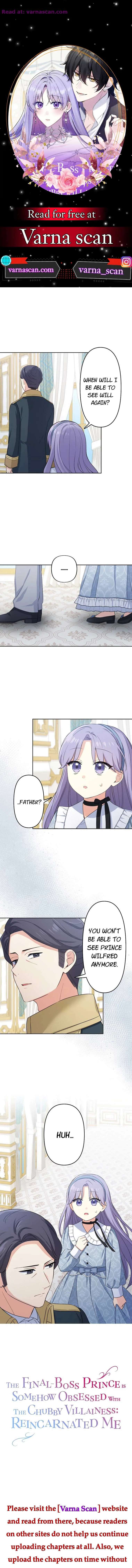The Final-Boss Prince is Somehow Obsessed with the Chubby Villainess: Reincarnated Me Chapter 20 page 2