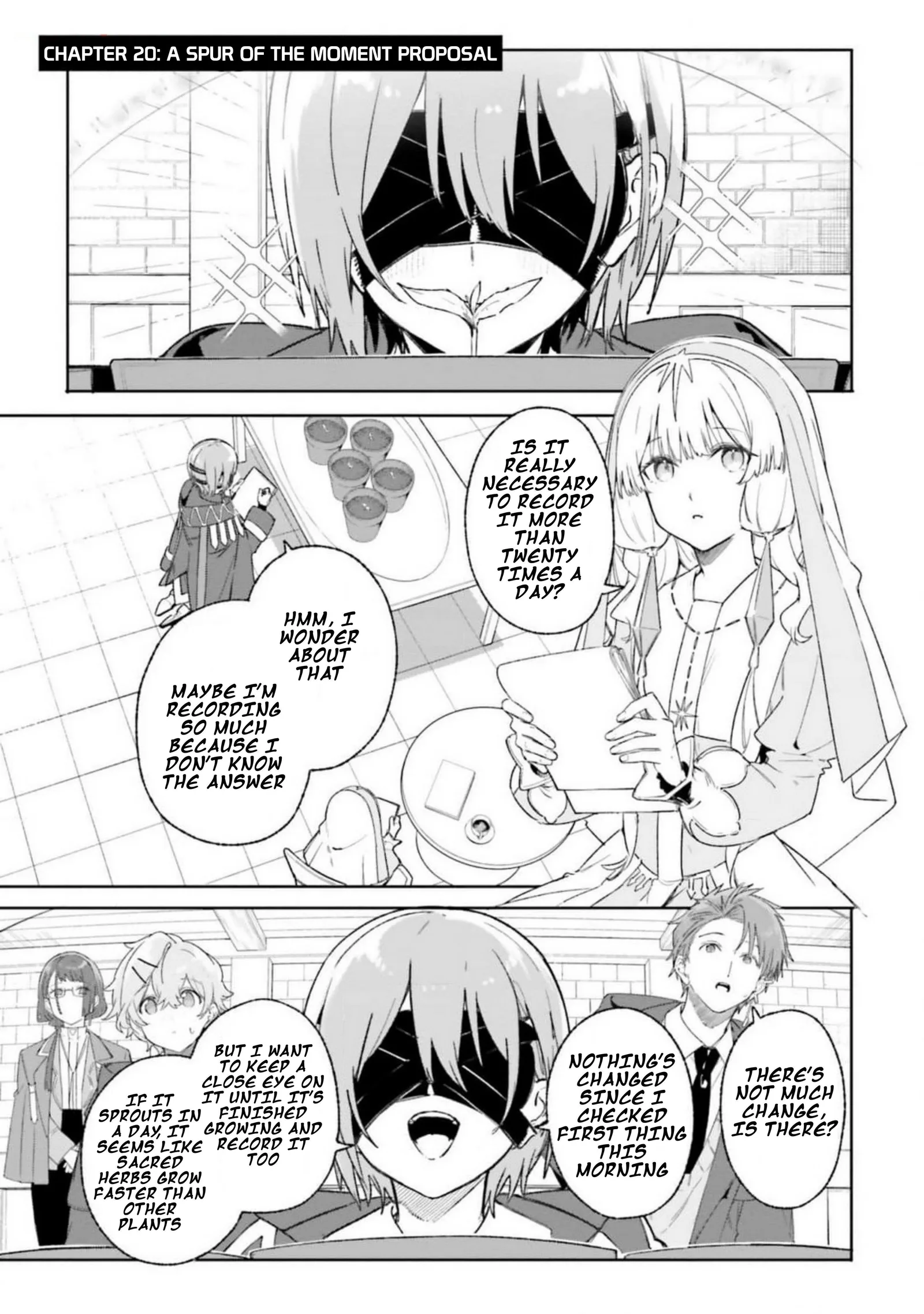 Kunon the Sorcerer Can See Through Chapter 20 page 1