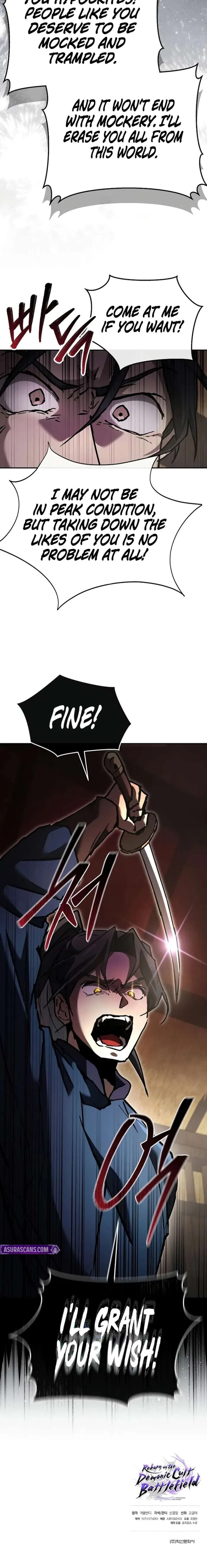 Reborn on the Demonic Cult Battlefield Chapter 20 page 23