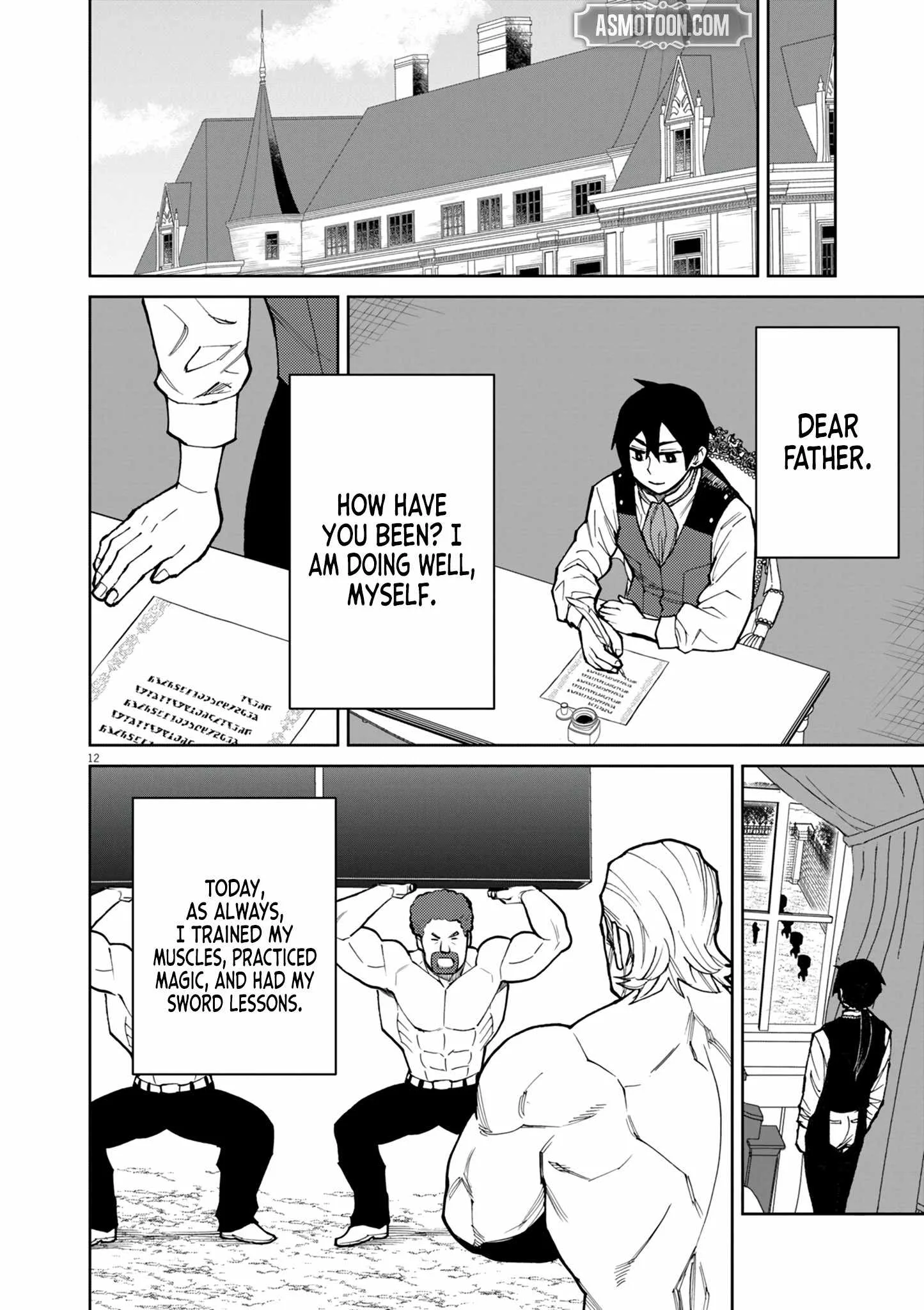 I Was Reincarnated as an Evil Noble in a Game and Became Unparalleled With My Overpowered Muscles Chapter 20 page 12