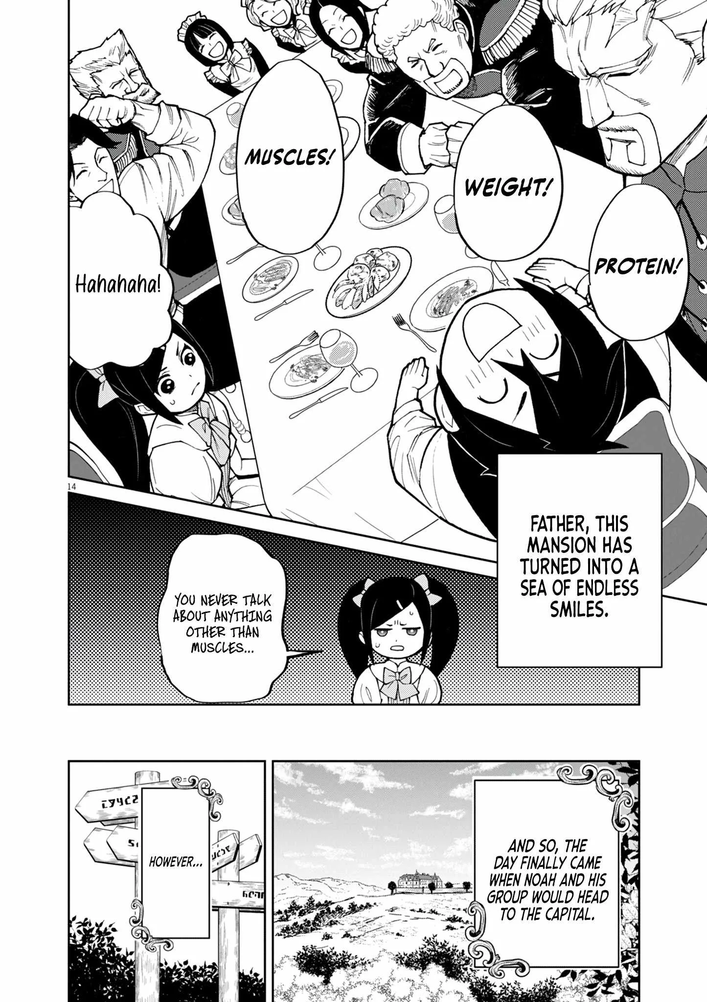 I Was Reincarnated as an Evil Noble in a Game and Became Unparalleled With My Overpowered Muscles Chapter 20 page 14