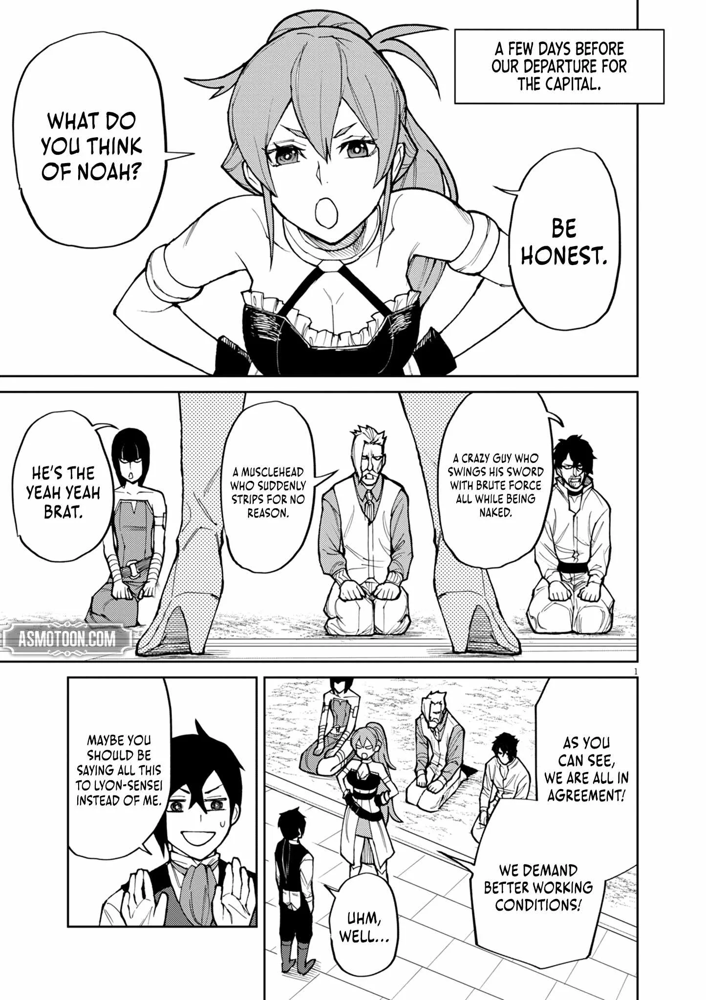 I Was Reincarnated as an Evil Noble in a Game and Became Unparalleled With My Overpowered Muscles Chapter 21 page 2