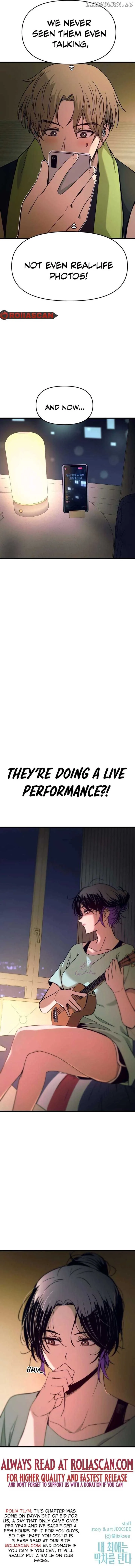 My bias gets on the last train Chapter 21 page 16