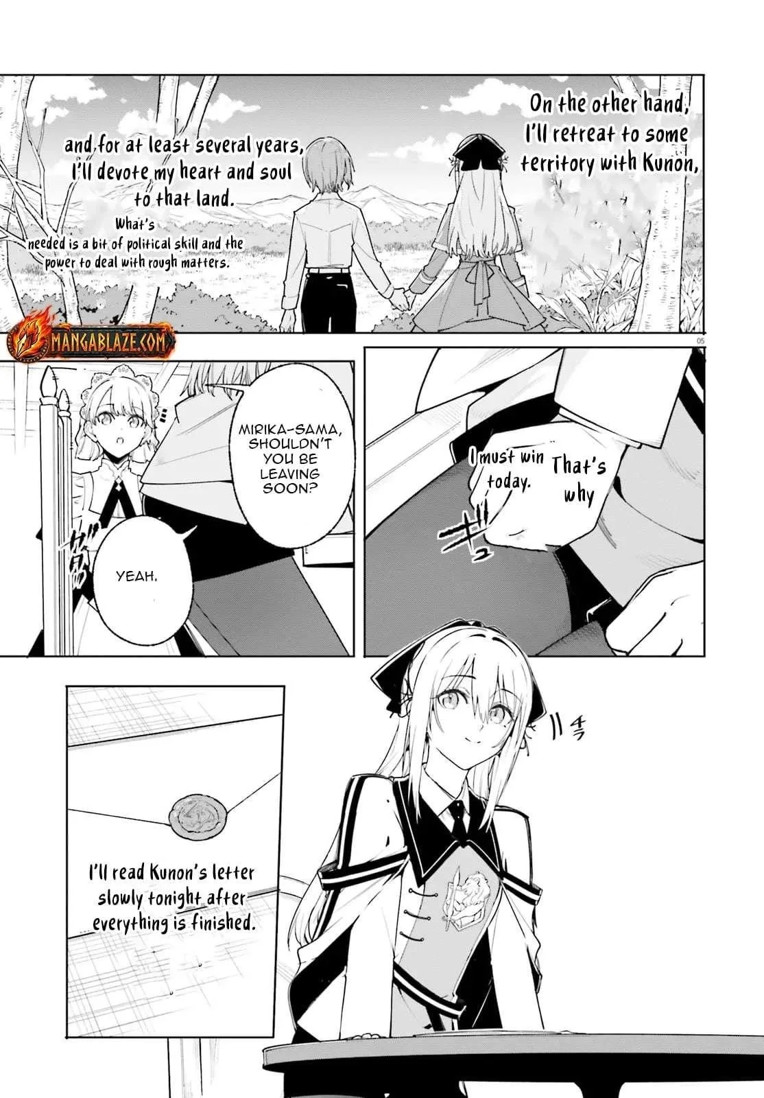 Kunon the Sorcerer Can See Through Chapter 28.1 page 5
