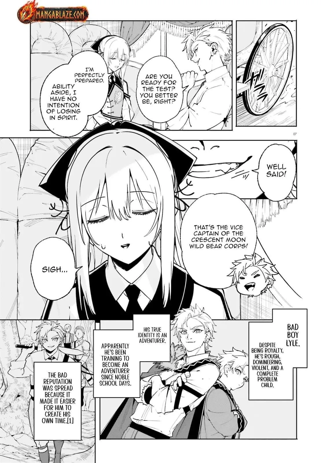 Kunon the Sorcerer Can See Through Chapter 28.1 page 7