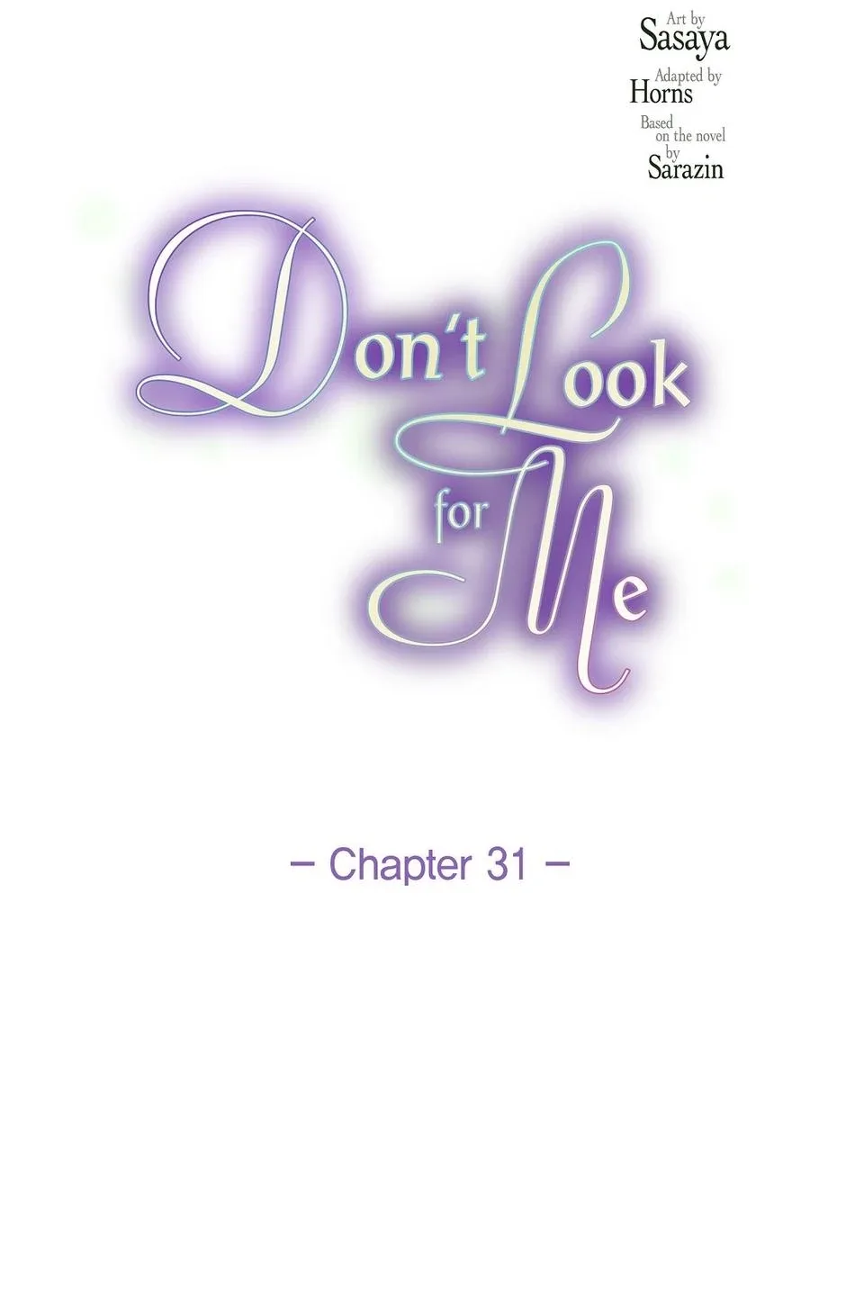 Don’t Look For Me Chapter 31 page 30