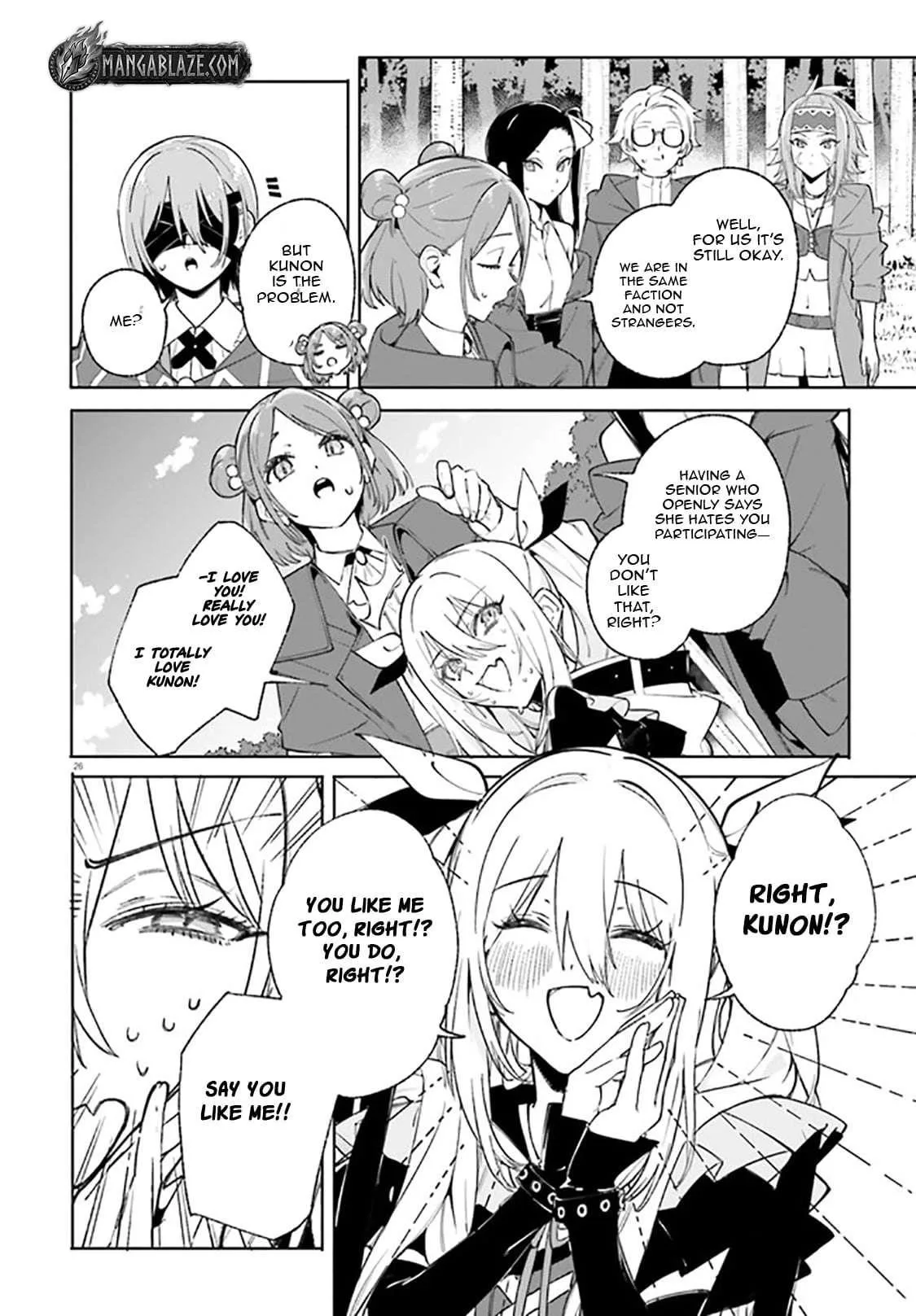 Kunon the Sorcerer Can See Through Chapter 29.2 page 11