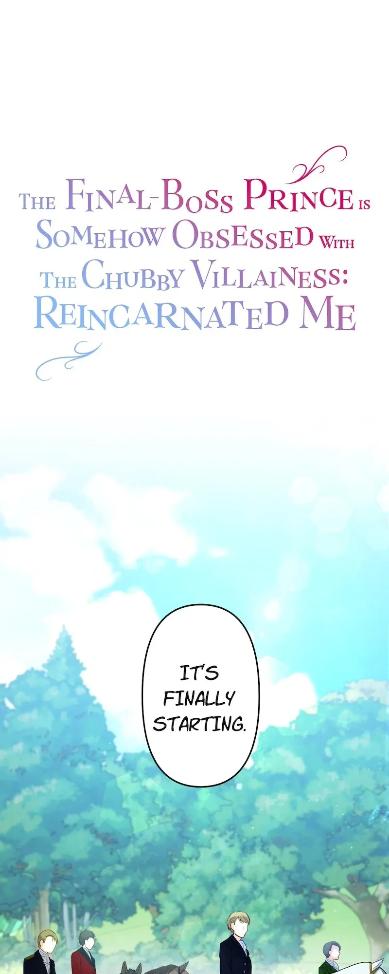 The Final-Boss Prince is Somehow Obsessed with the Chubby Villainess: Reincarnated Me Chapter 34 page 2
