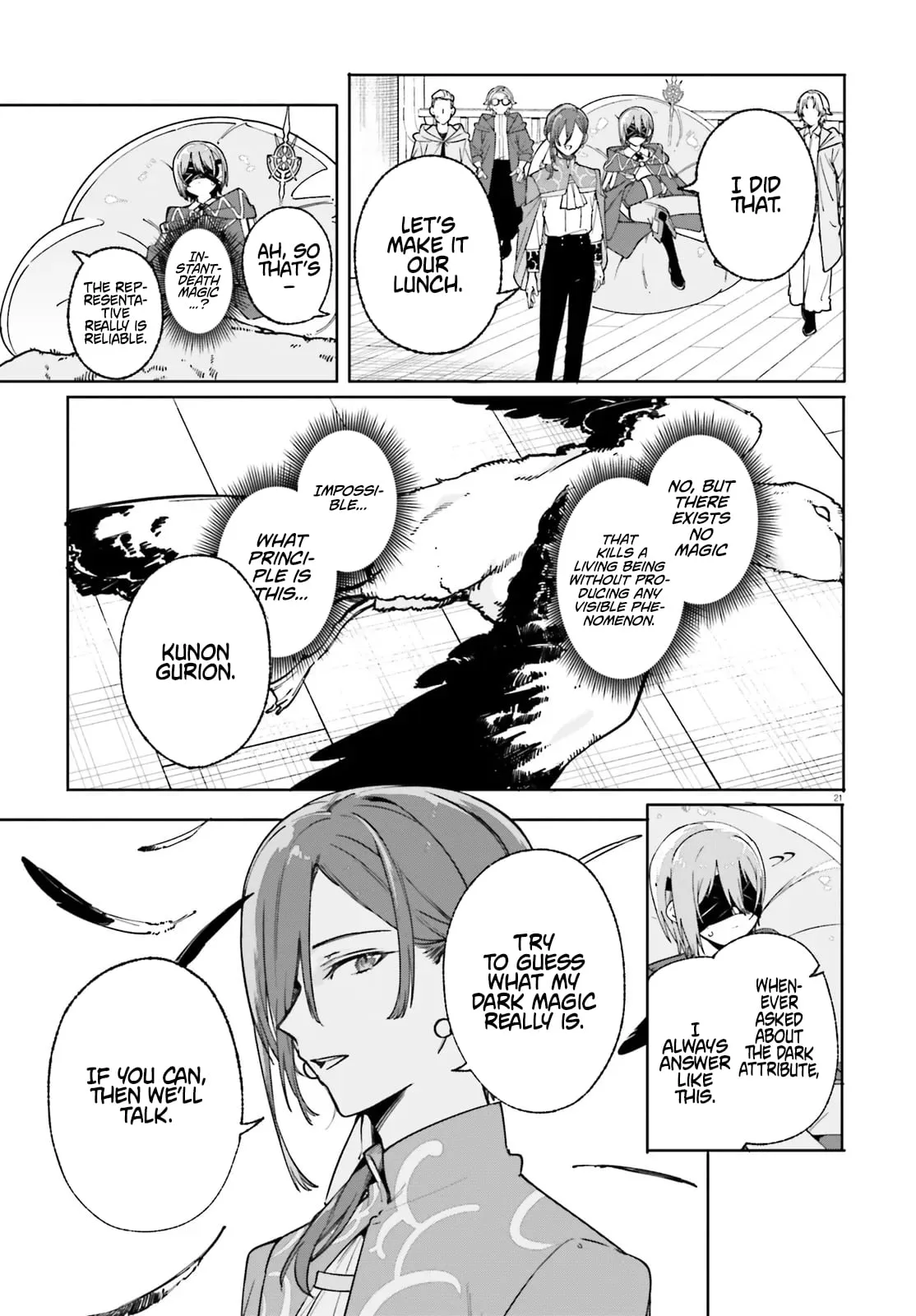 Kunon the Sorcerer Can See Through Chapter 30.2 page 9