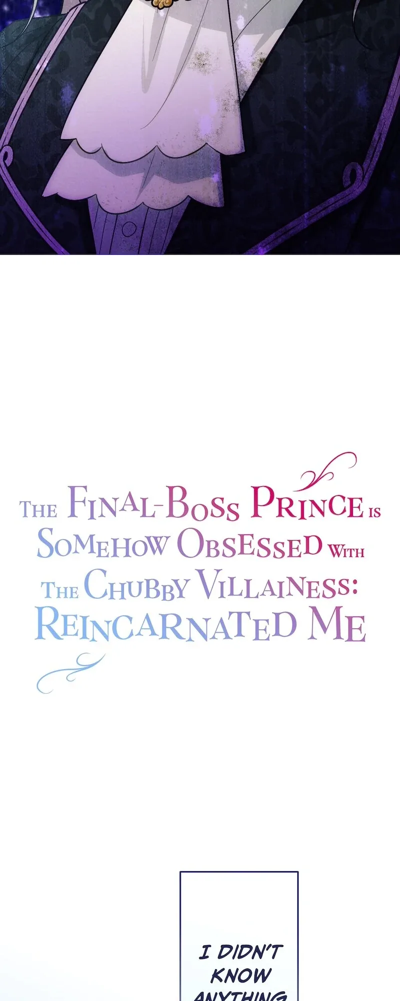 The Final-Boss Prince is Somehow Obsessed with the Chubby Villainess: Reincarnated Me Chapter 36 page 4