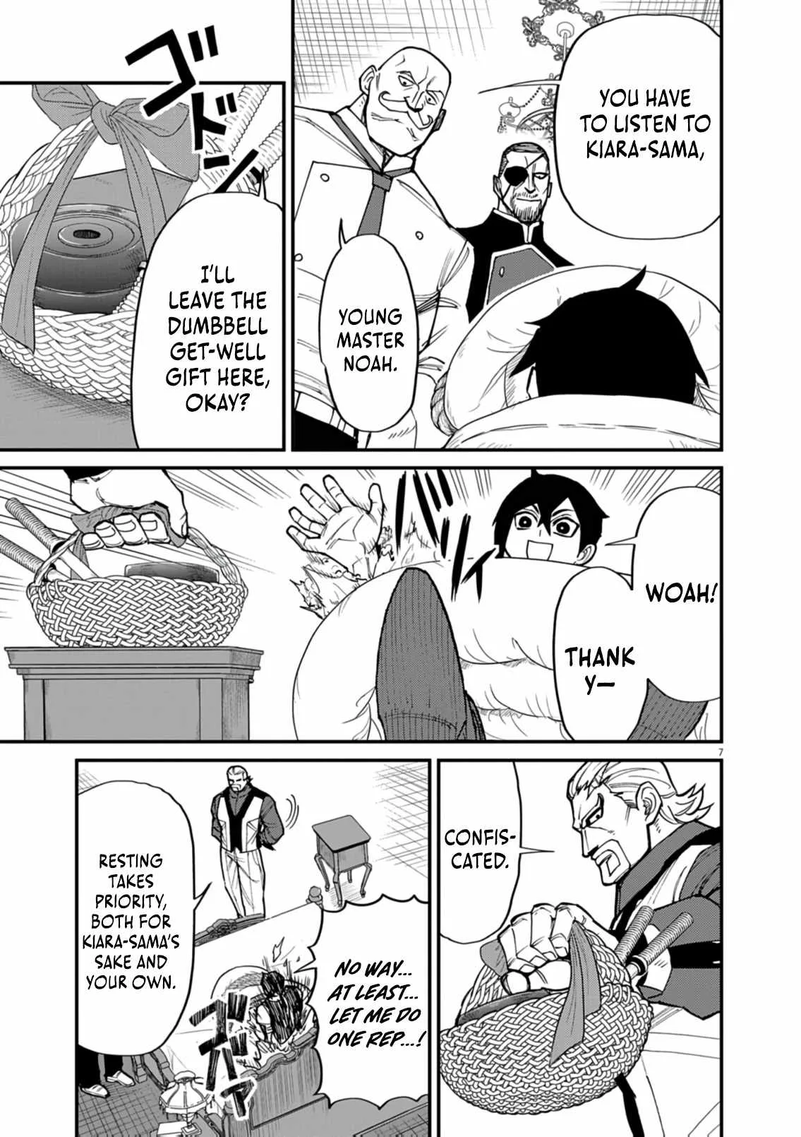 I Was Reincarnated as an Evil Noble in a Game and Became Unparalleled With My Overpowered Muscles Chapter 37 page 8