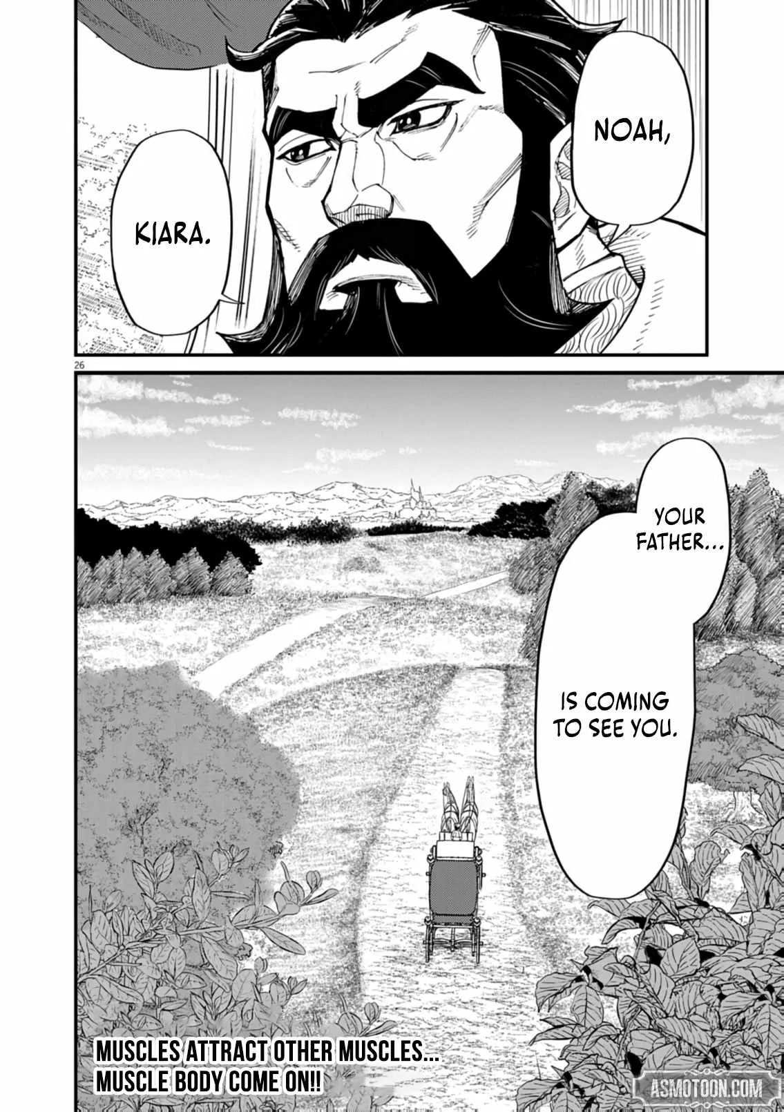 I Was Reincarnated as an Evil Noble in a Game and Became Unparalleled With My Overpowered Muscles Chapter 37 page 27